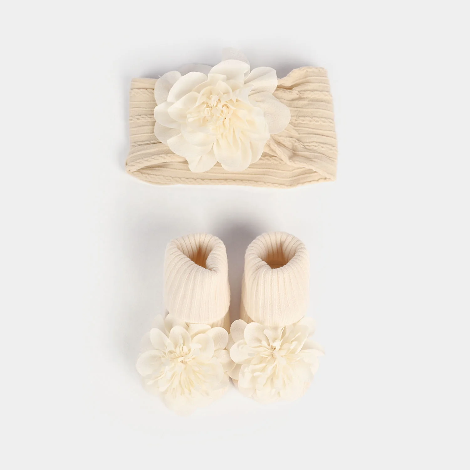 Baby Headband With Socks - Image 2
