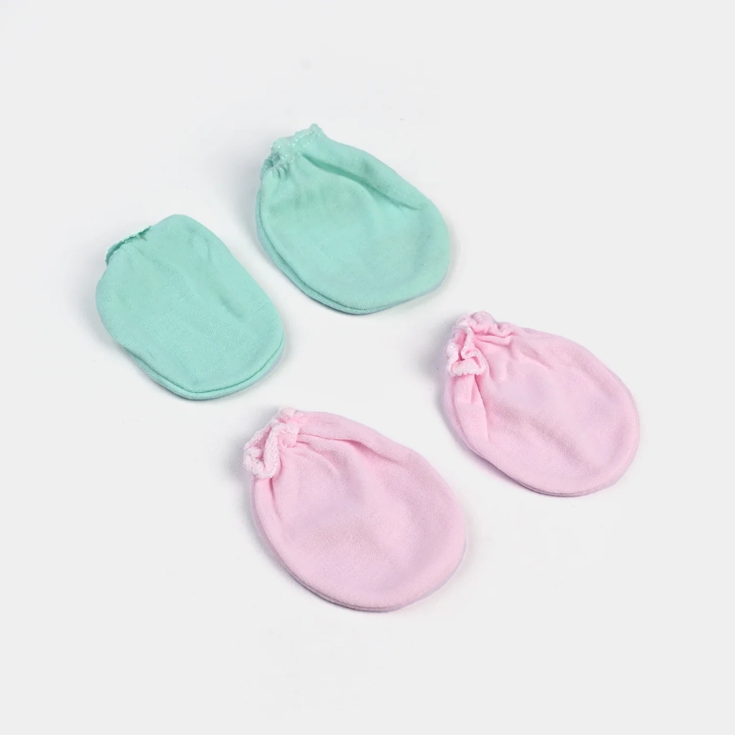 Baby Girl Mittens – 2 Pairs (Newborn)