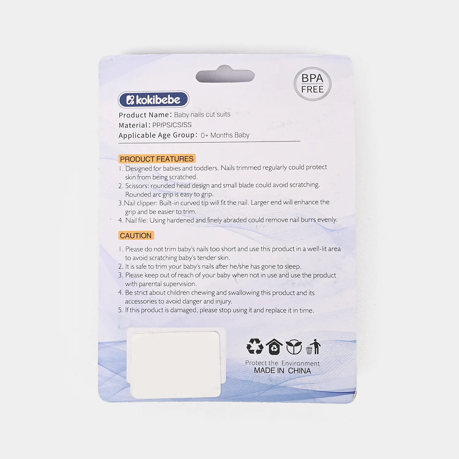Baby Nail Clipper 3PCs Set - Image 2