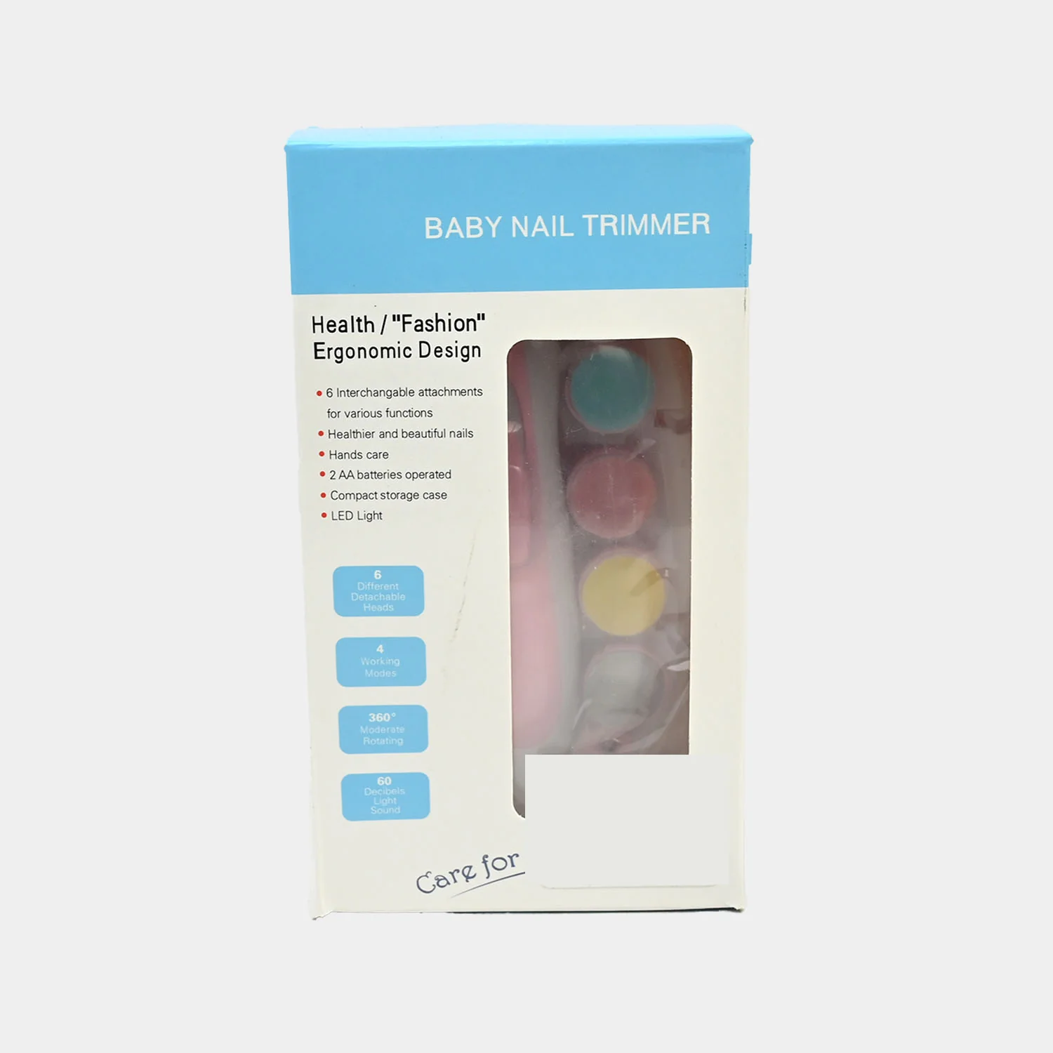 Baby Electric Nail Trimmer Set - Image 4
