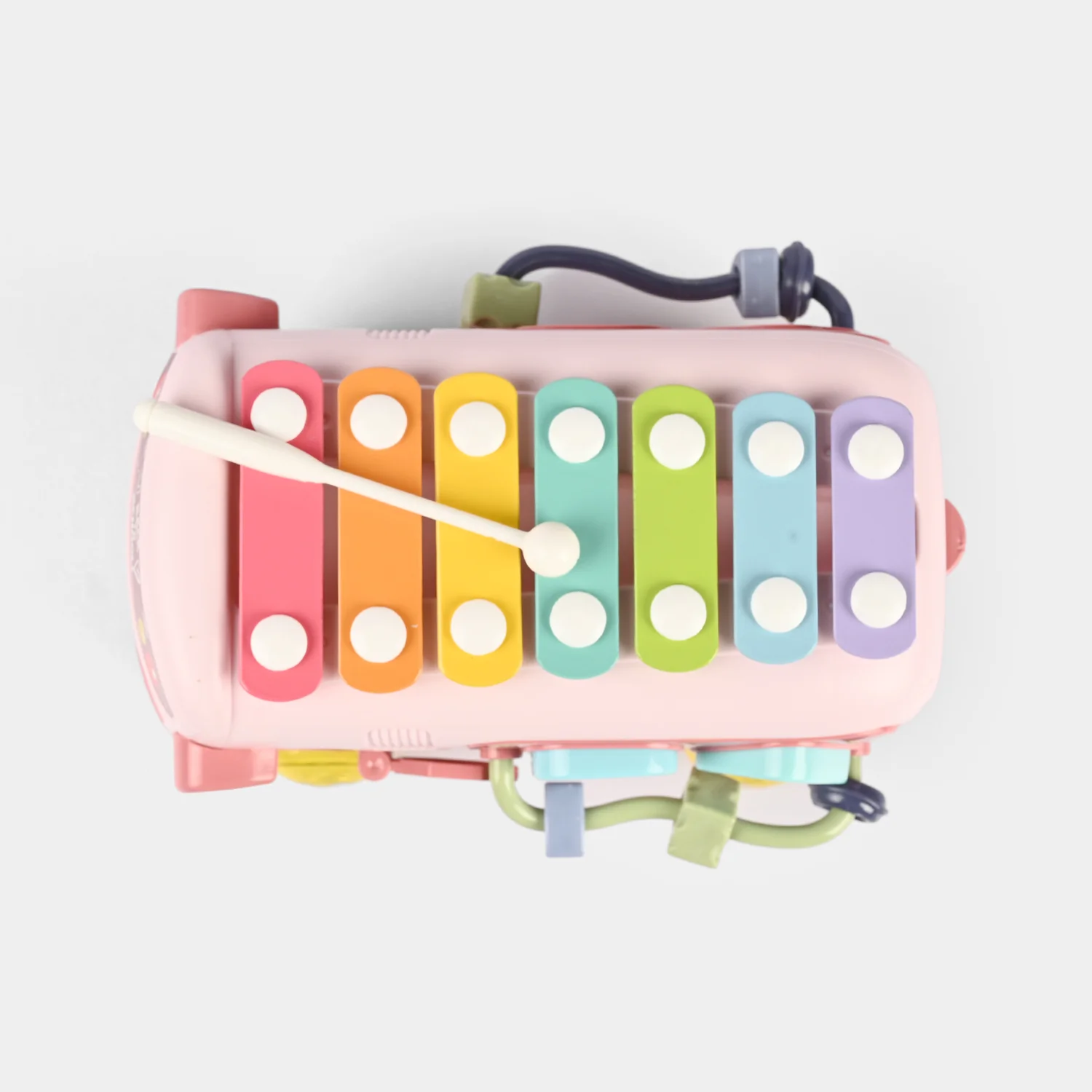 Baby Musical Sensory & Puzzle Bus Toy for Kids - Image 2