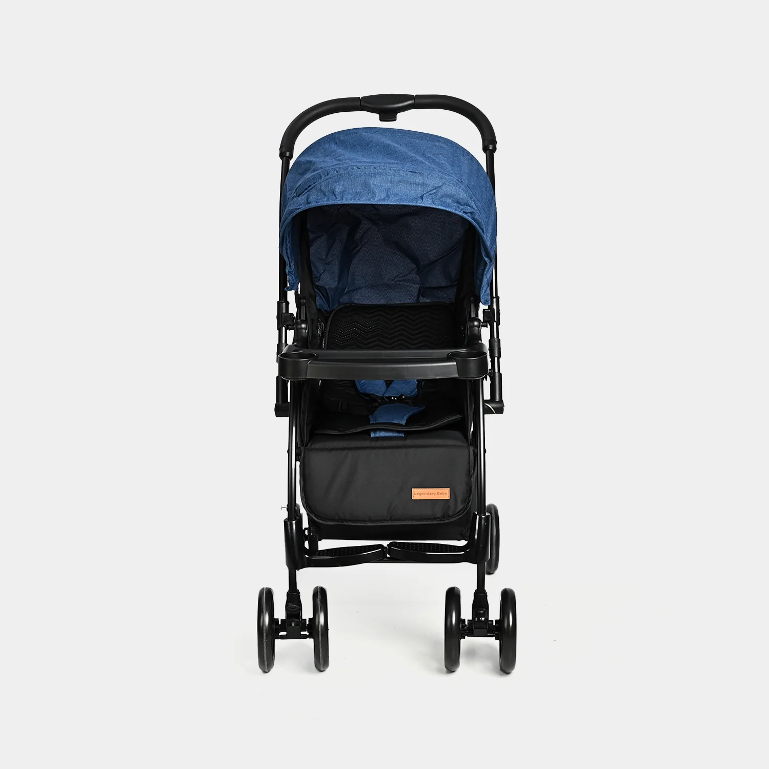 Baby Reversable Handle Stroller | V7 Blue - Image 6