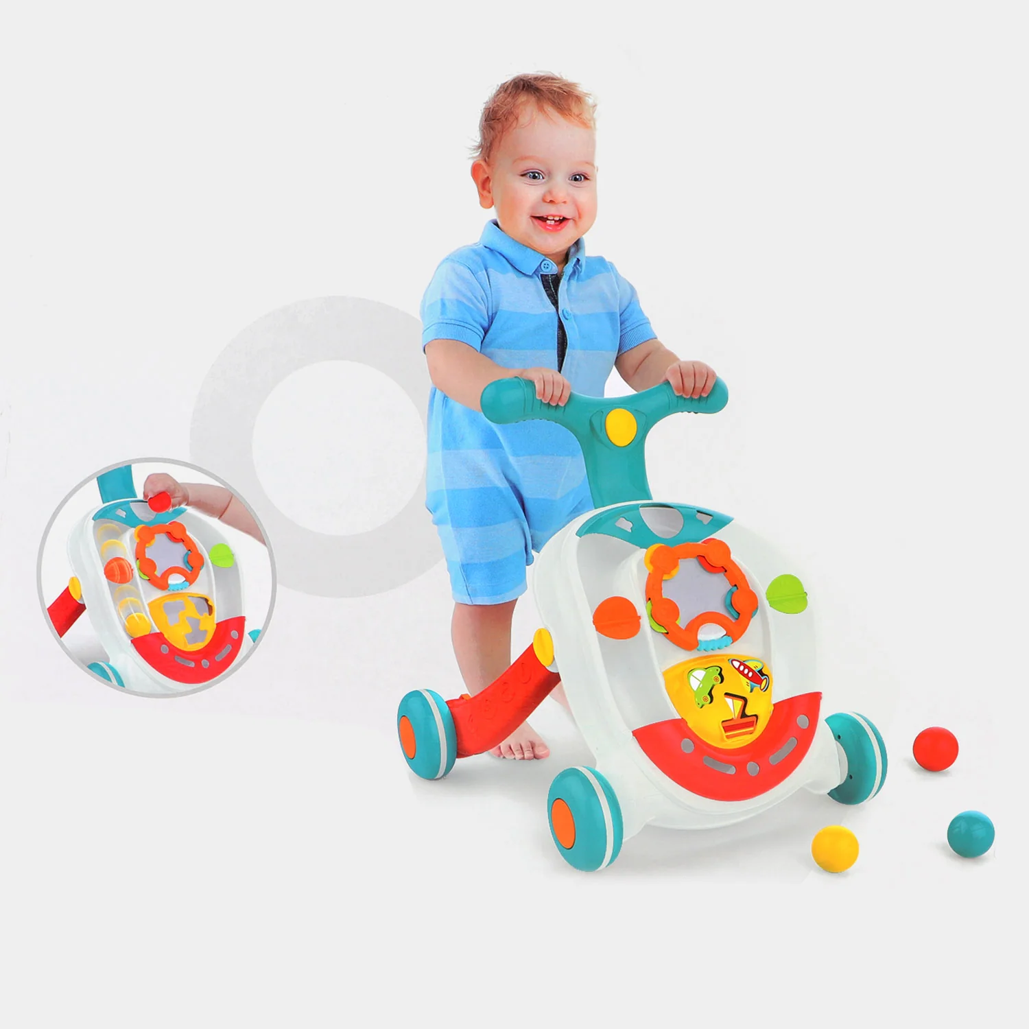 Baby Rolling Ball Walker With Light & Music - Image 2
