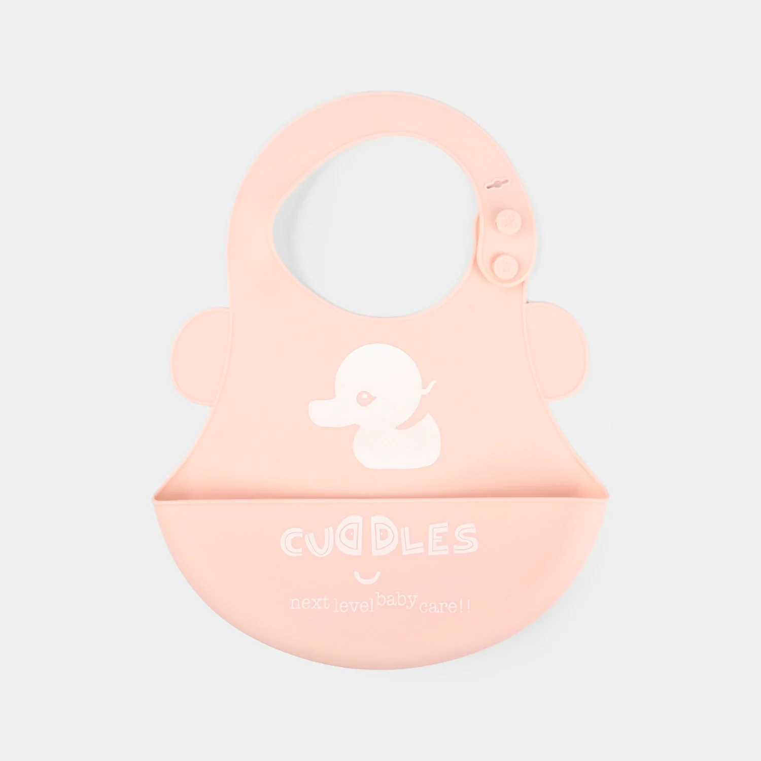 Fold & Go Cuddles Silicone Baby Bib