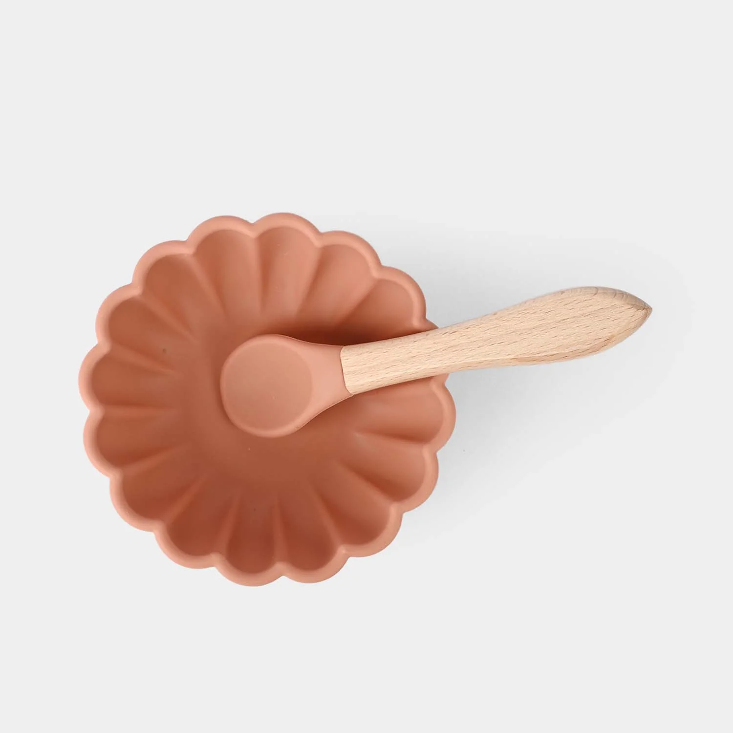 Baby Silicone Feeding Bowl With Spoon Set - Image 4
