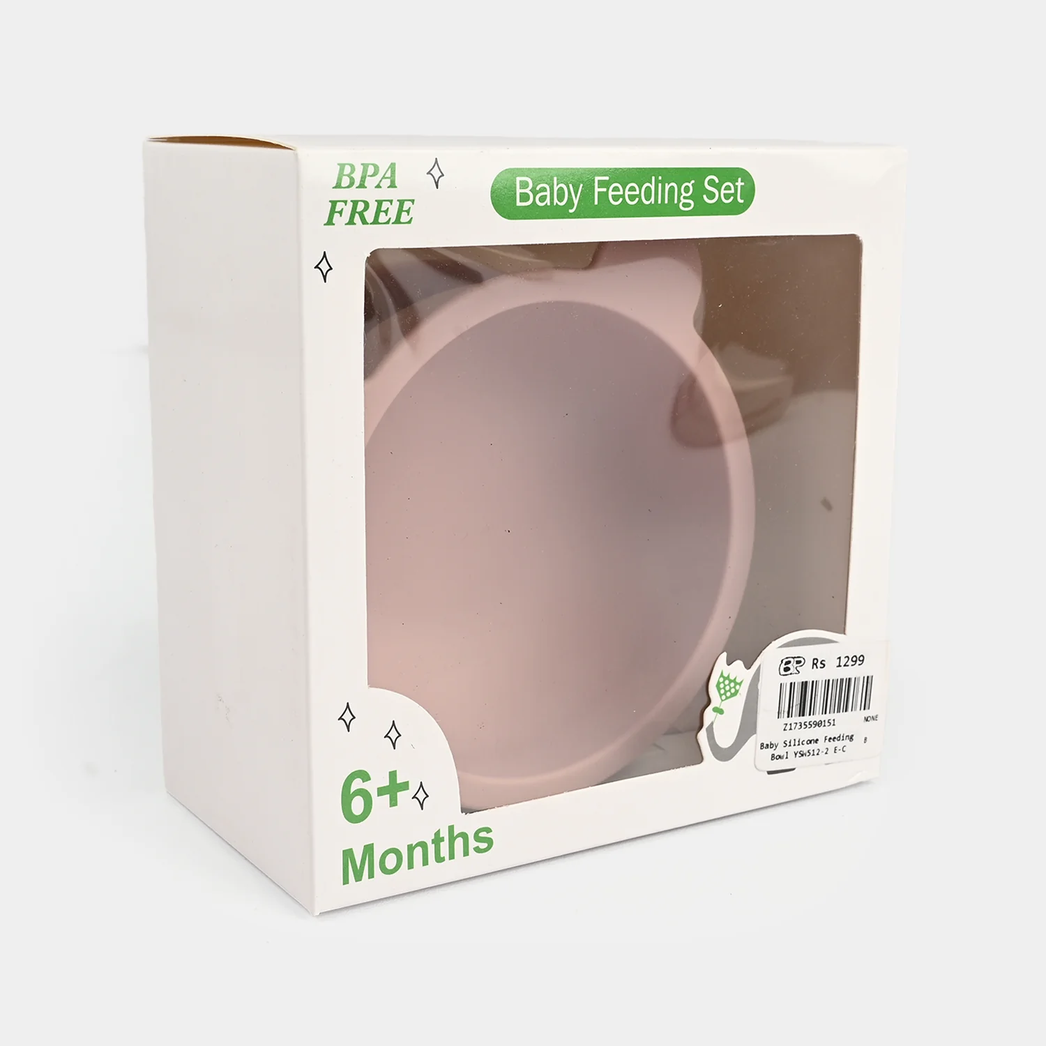 Silicone Feeding Bowl with  Spoon - Image 3