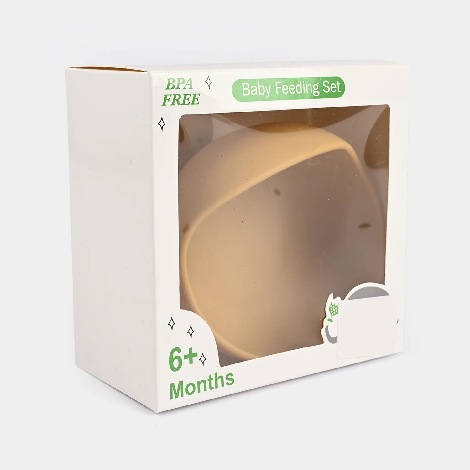Silicone Feeding Bowl with  Spoon - Image 3