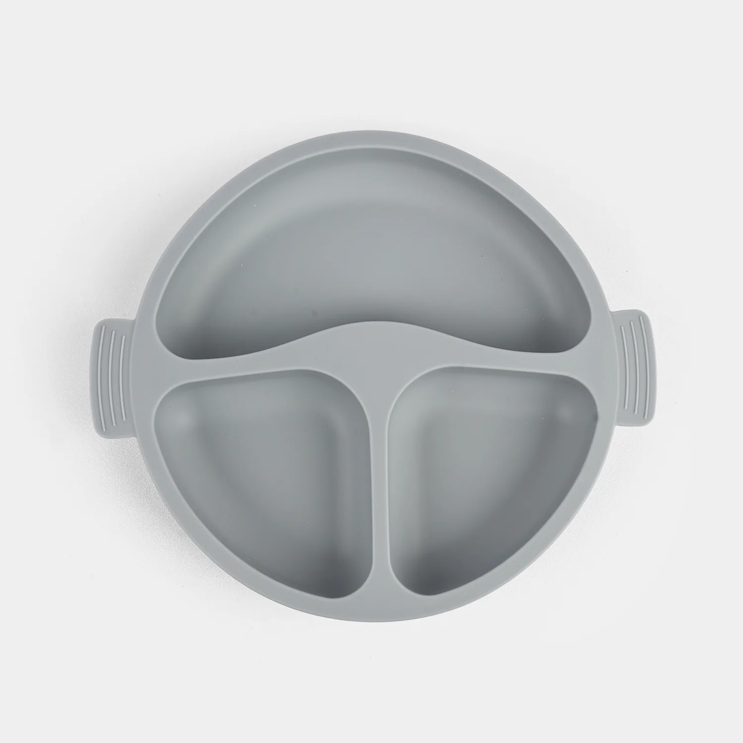 Baby Silicone Plate with Fork & Spoon Set - Image 2