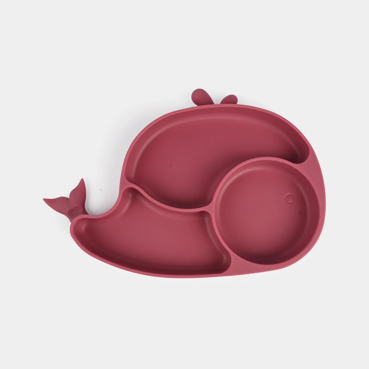 Baby Silicone Plate with Fork & Spoon Set - Image 2