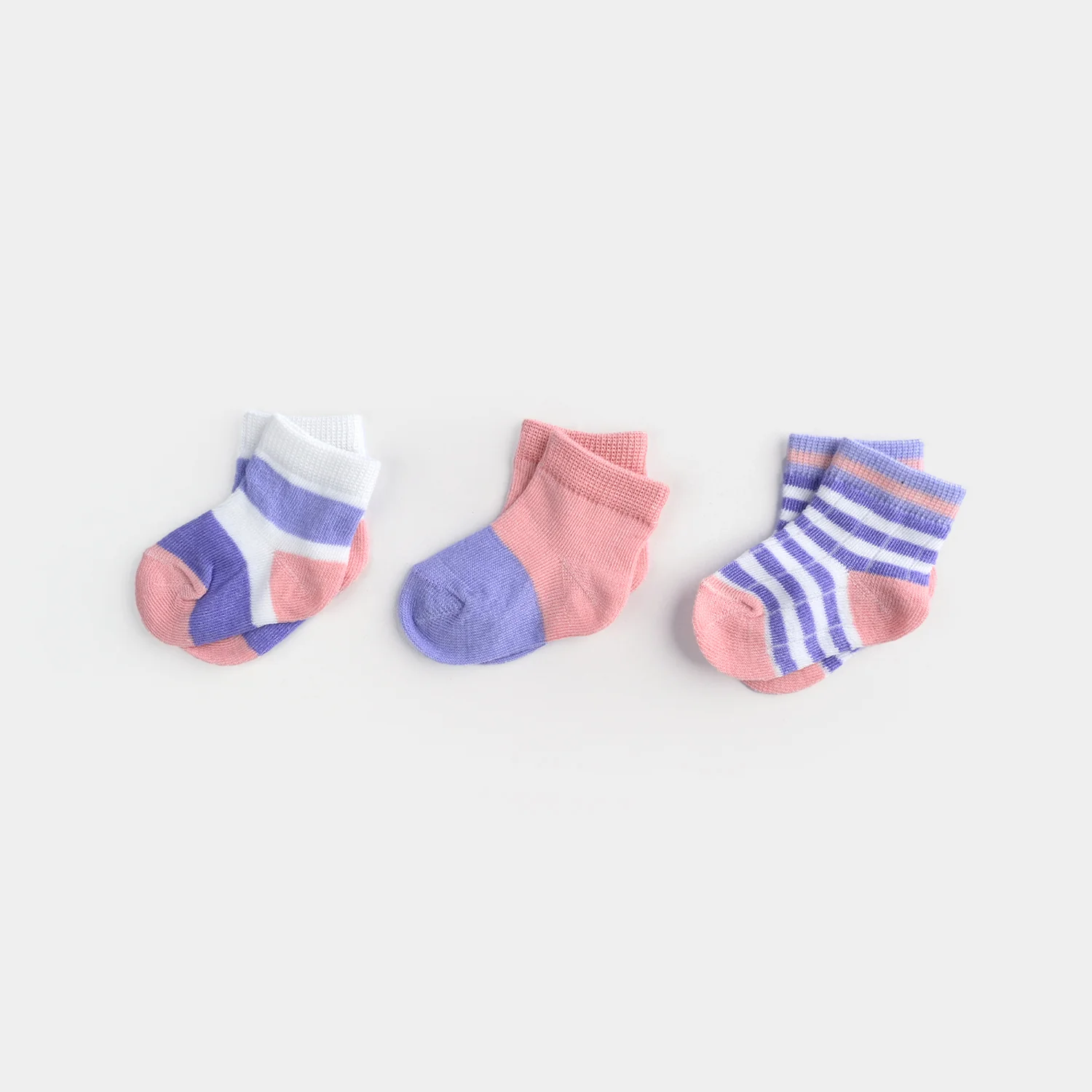 BABY SOCKS PACK OF 3 6-12 |M 44