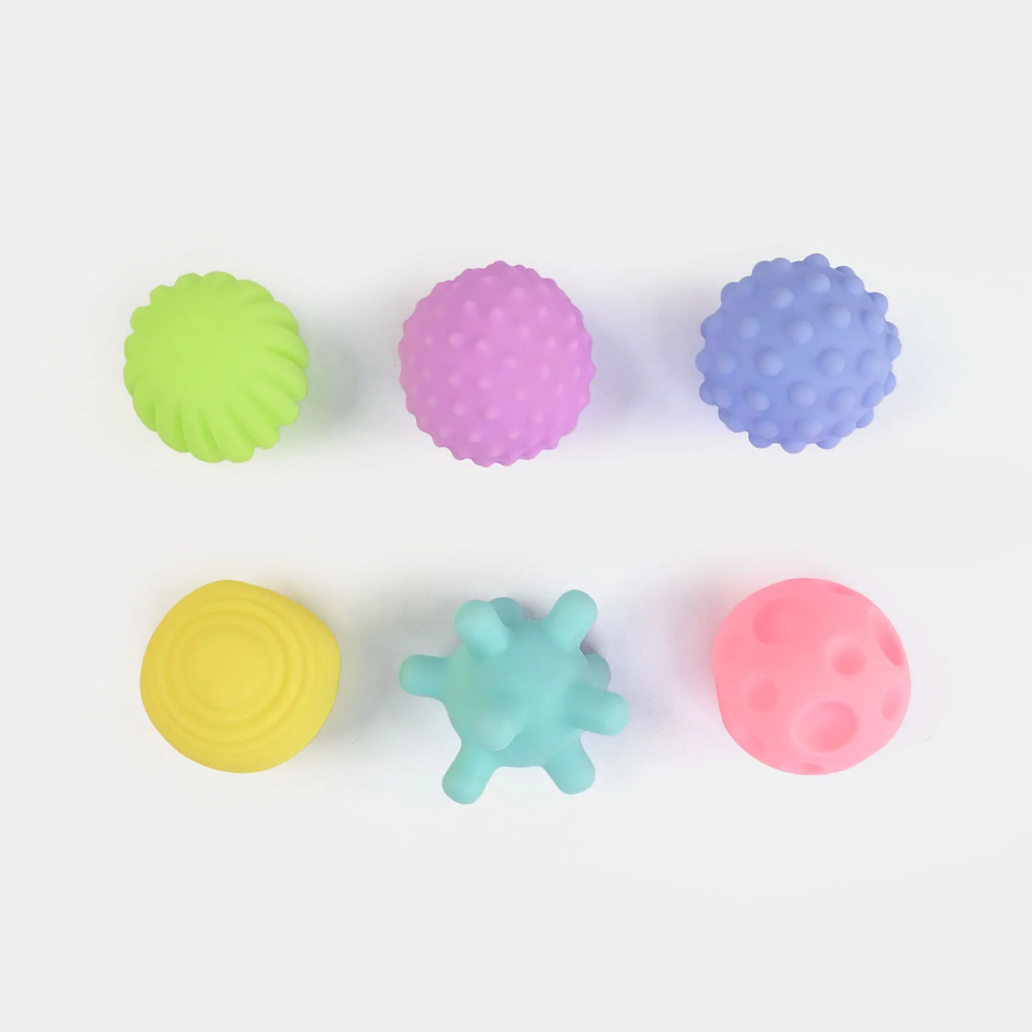 Soft Stuff Textured Balls 6Pcs - Image 2