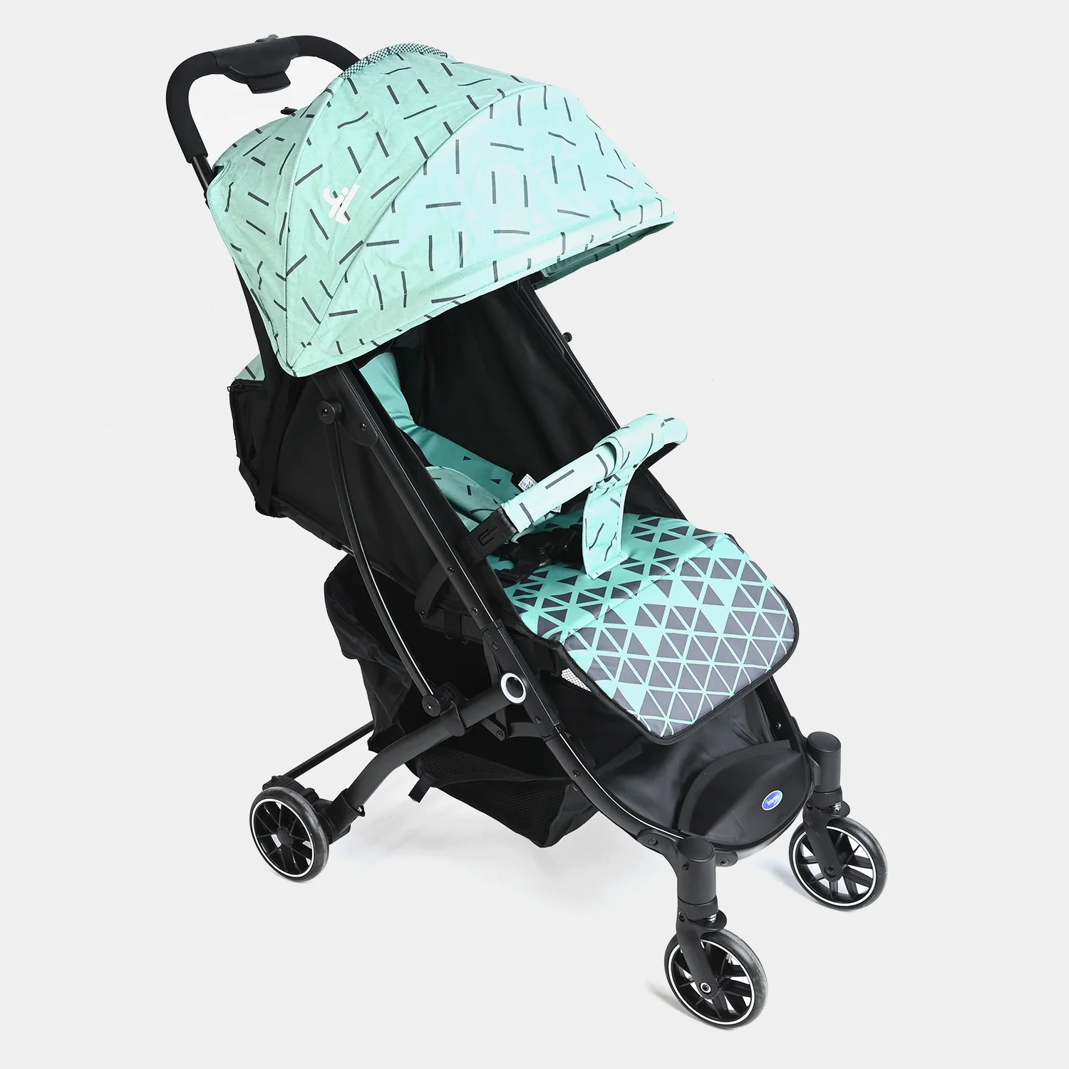 Baby Stroller 661-BL-1021 Green - Image 2