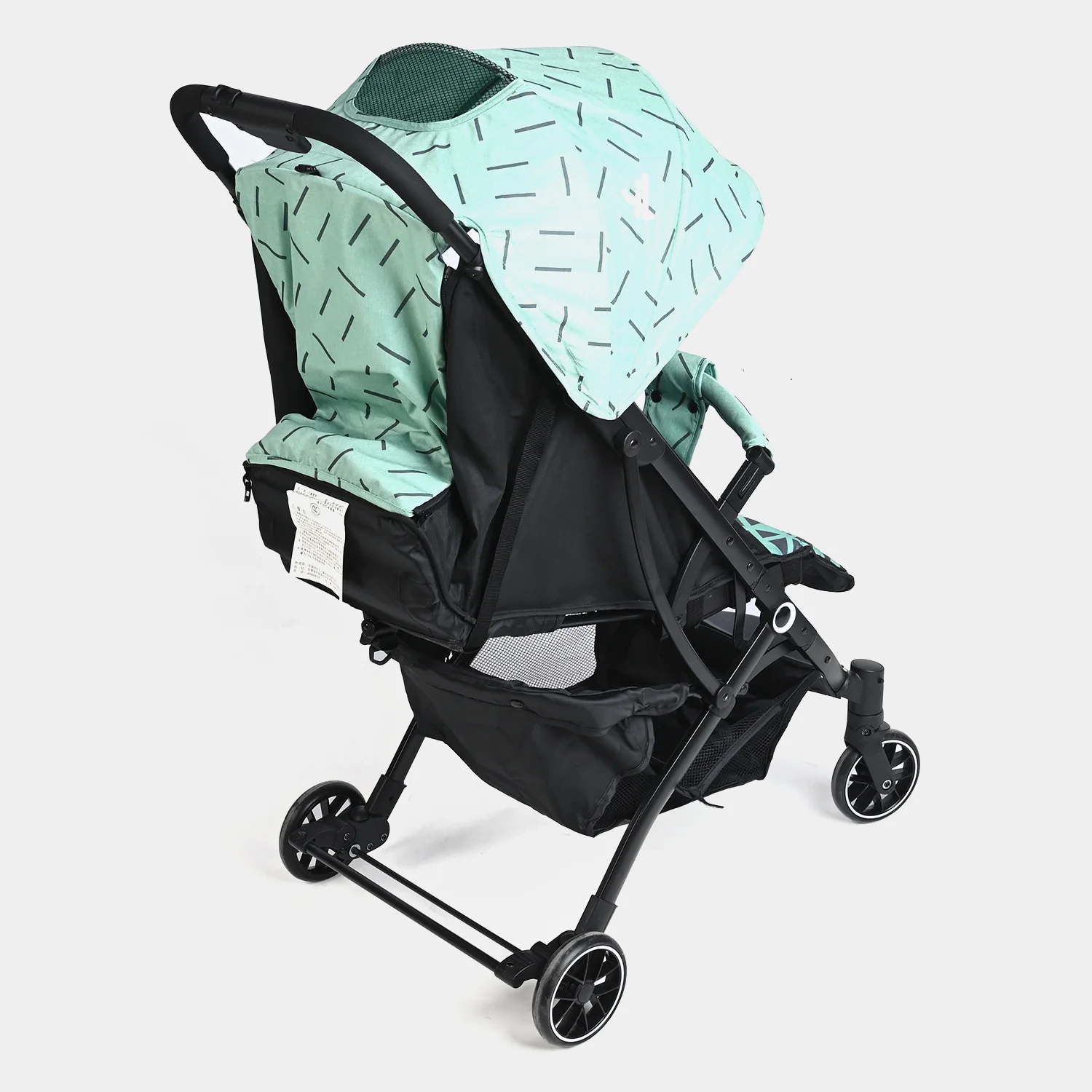 Baby Stroller 661-BL-1021 Green - Image 4