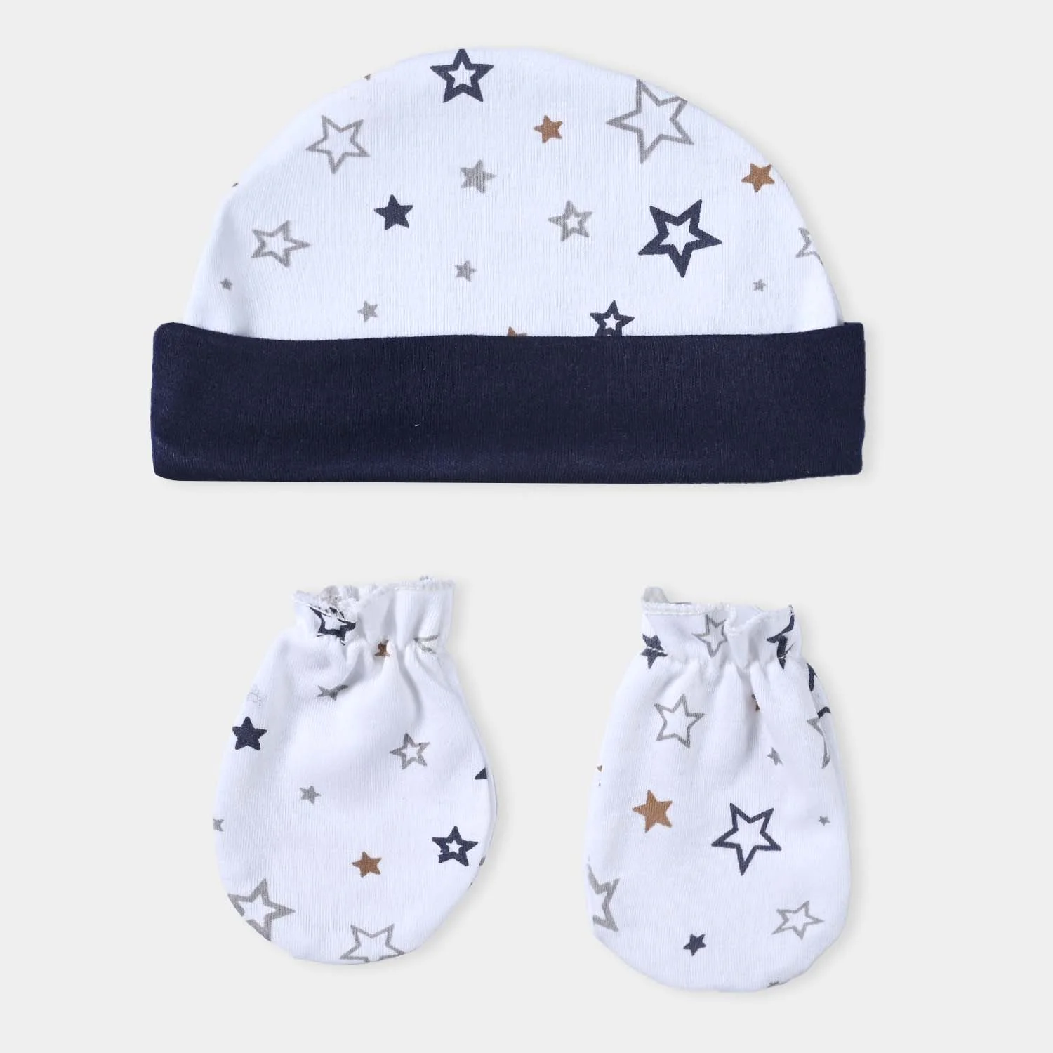 Baby Swaddle With Cap & Mittens Set - Image 2