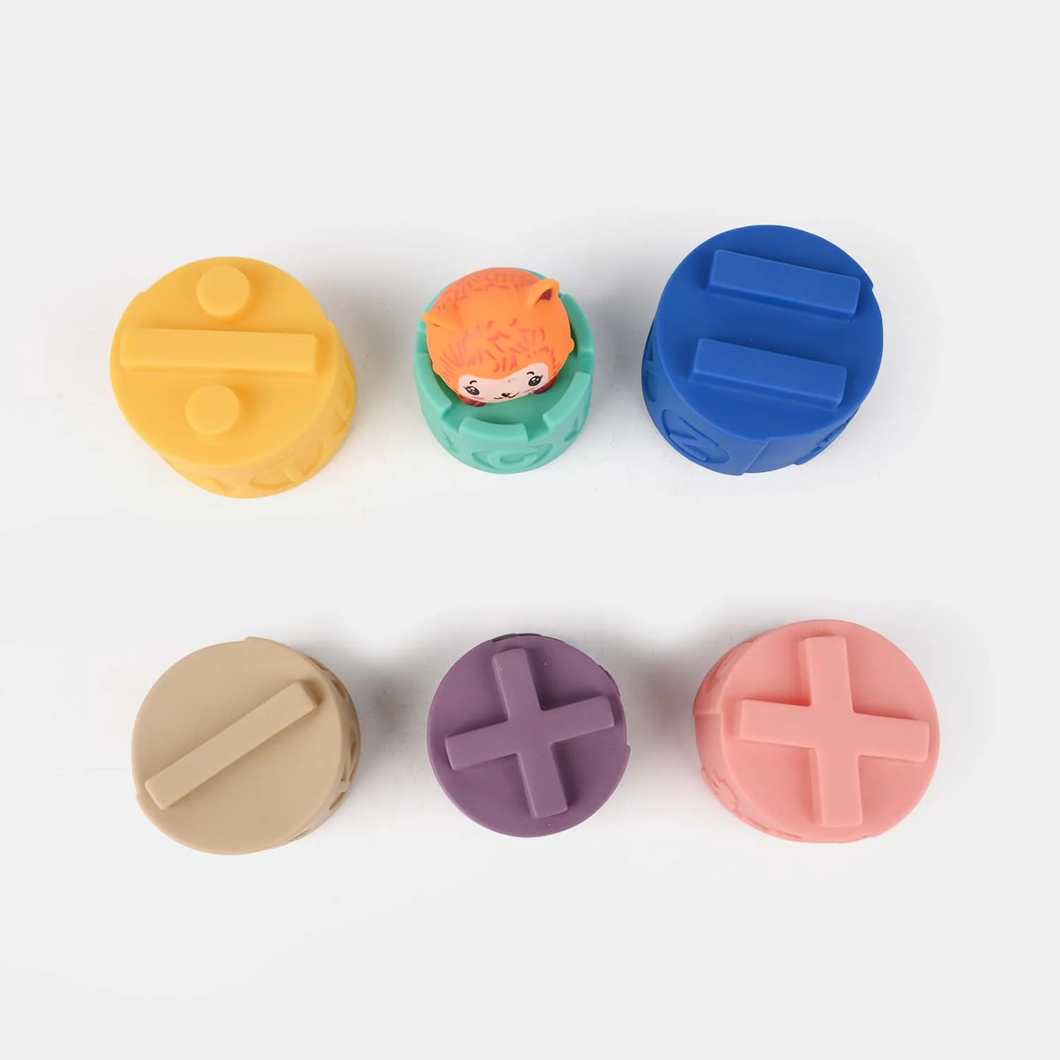 Colorful Stacking Soft Blocks Tower Making Toy - Image 4