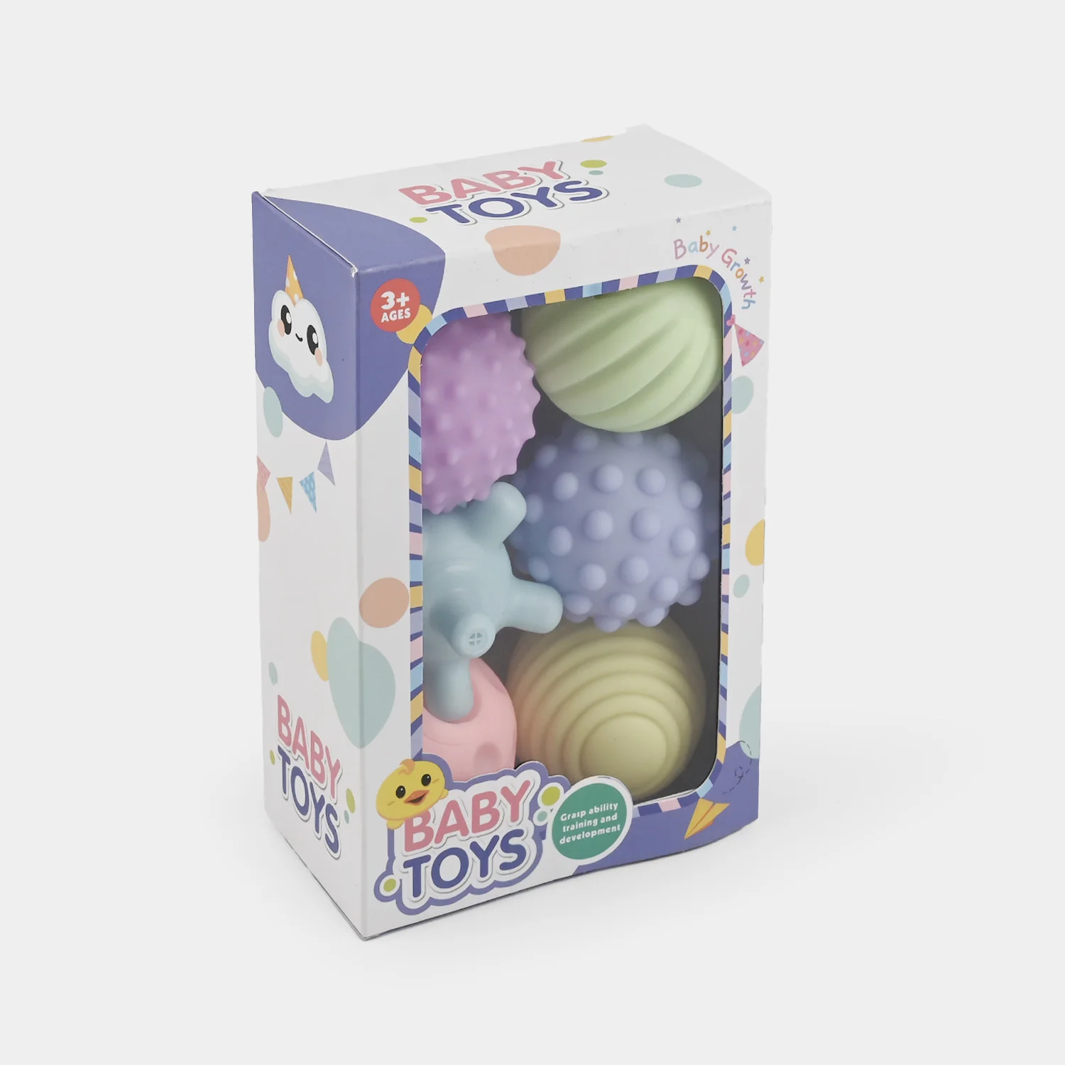 Hand Grip Soft Plastic Balls for Kids - Image 3