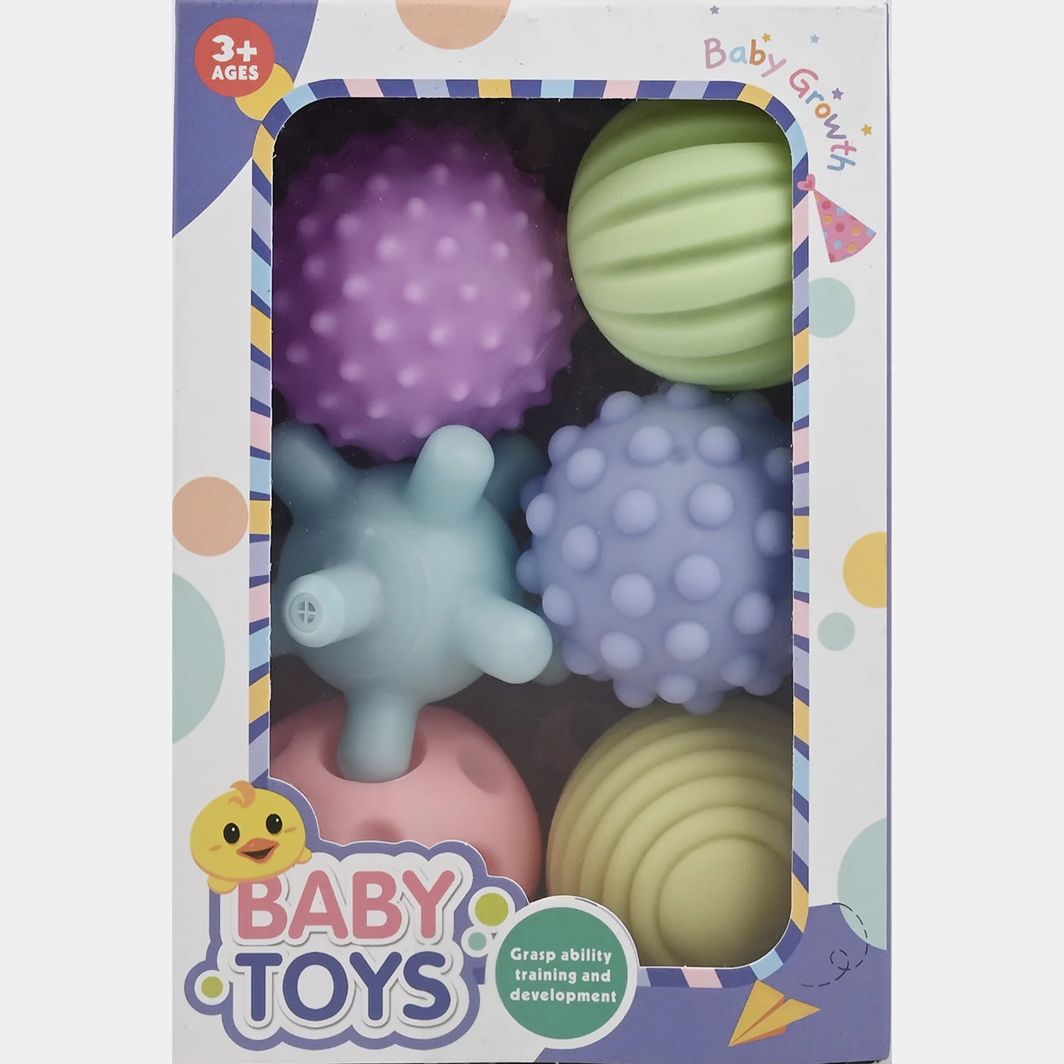 Hand Grip Soft Plastic Balls for Kids - Image 4