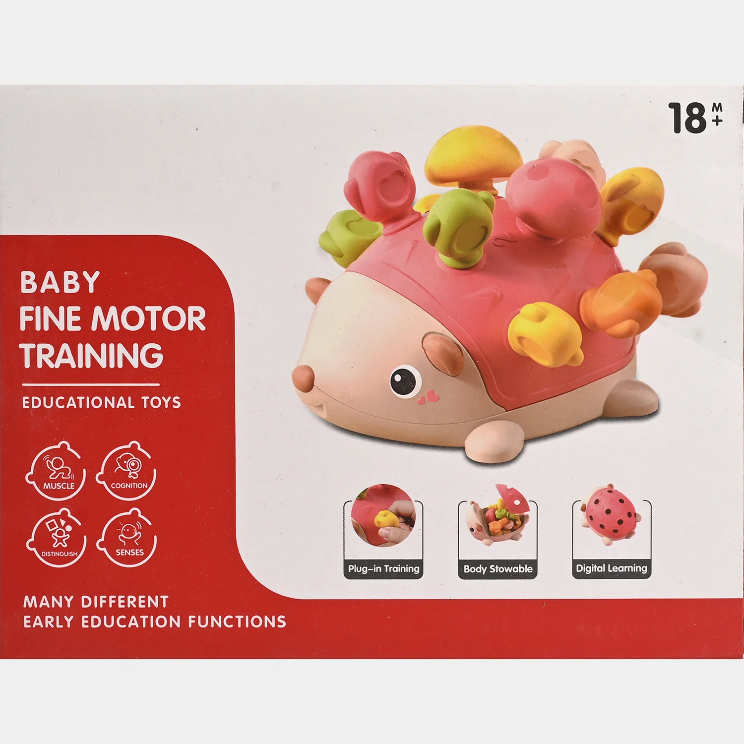 Baby Fine Motor Training Toy – Educational Hedgehog Peg Play - Image 7
