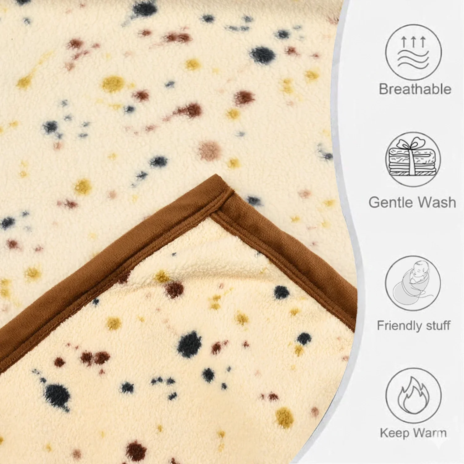 Baby Wrapping Blanket - Beige - Image 2