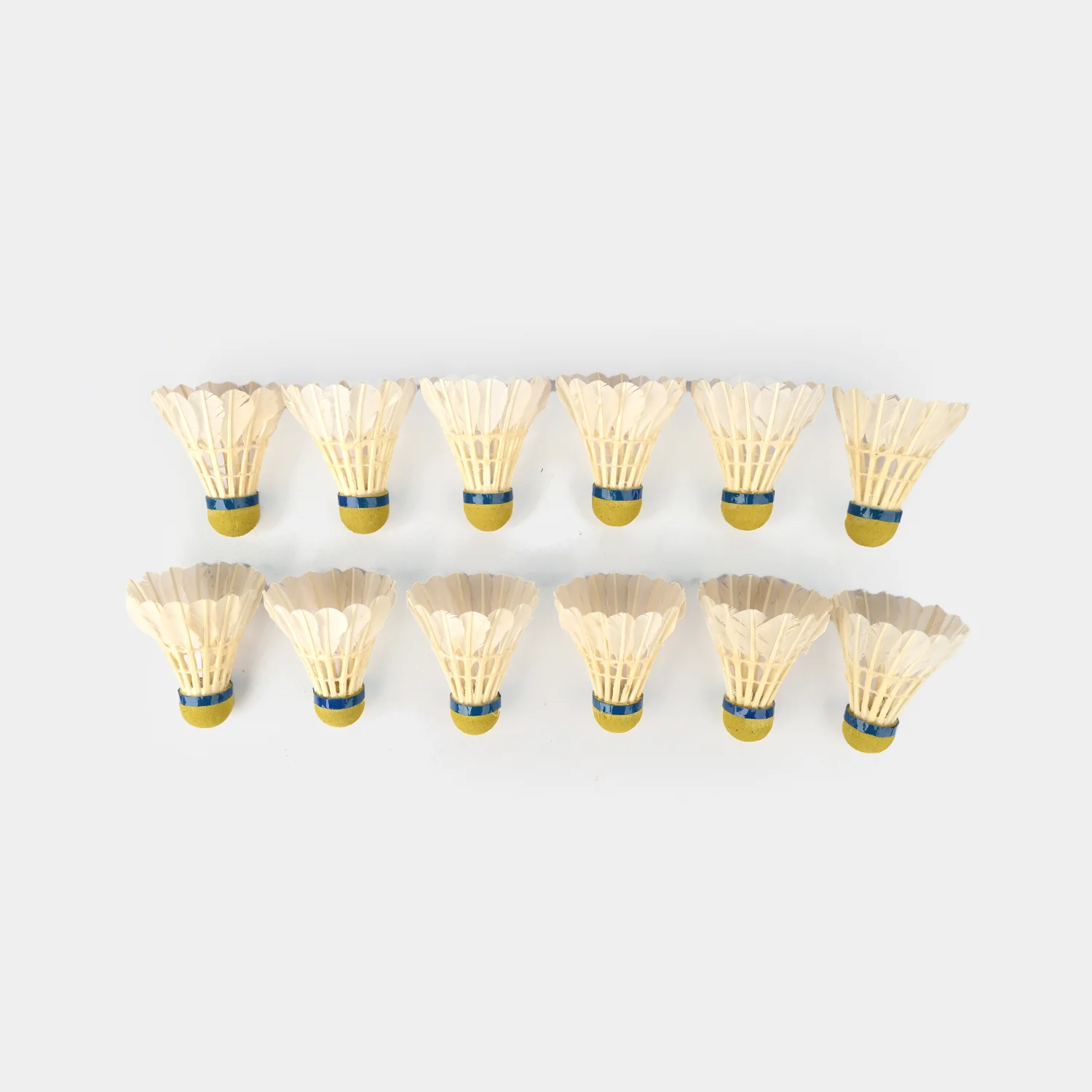 Badminton Shuttlecocks | 12 Pcs - Image 2