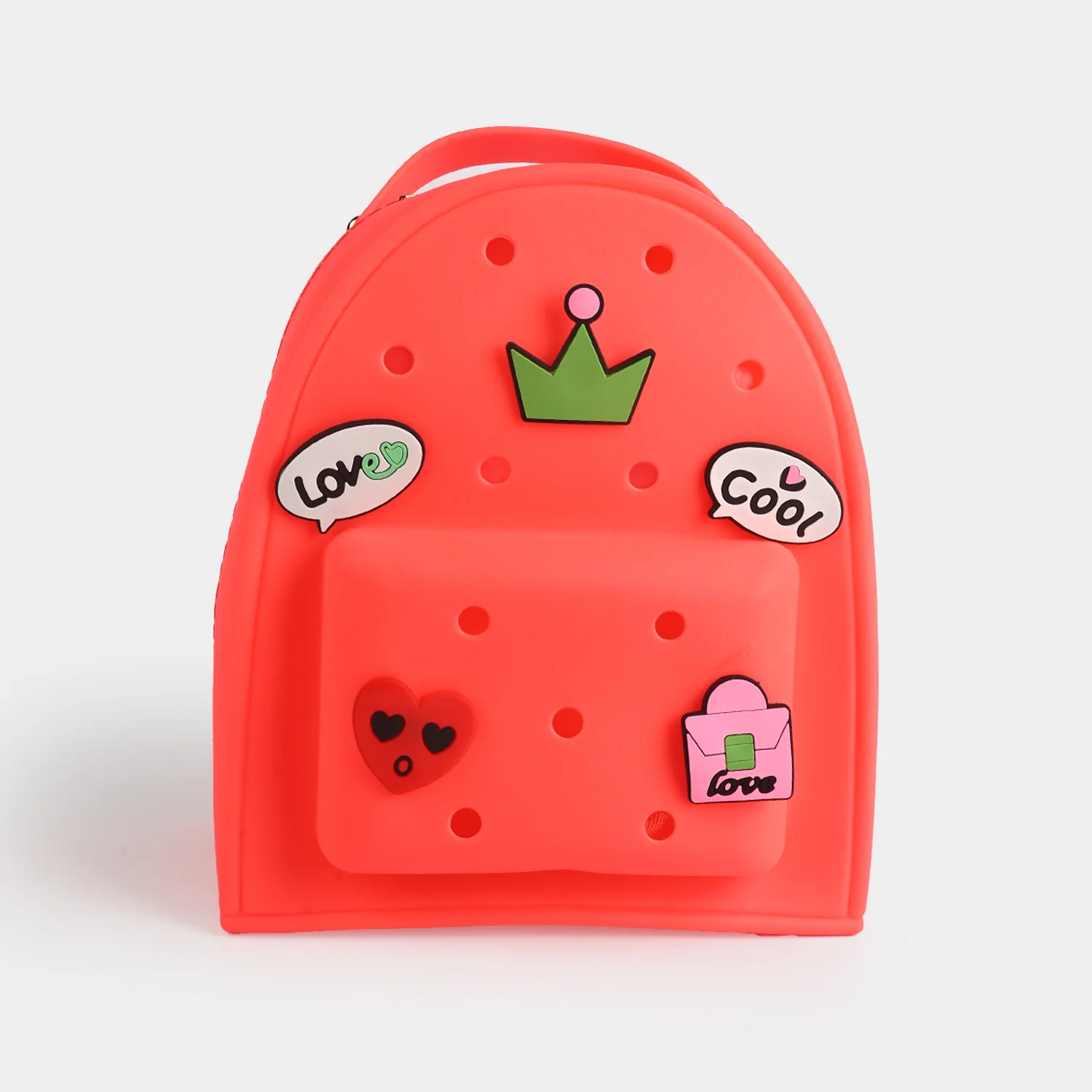 Kids' EVA Charm Silicone Backpack - Image 2