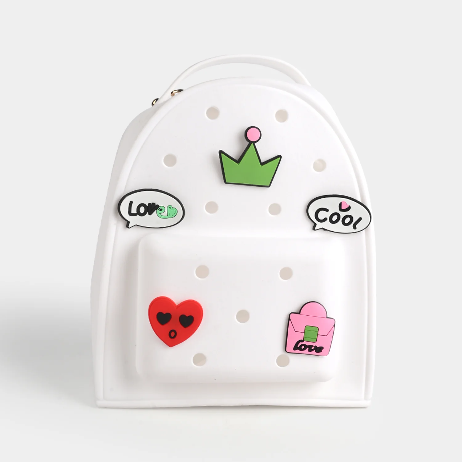 Kids' EVA Charm Silicone Backpack - Image 2