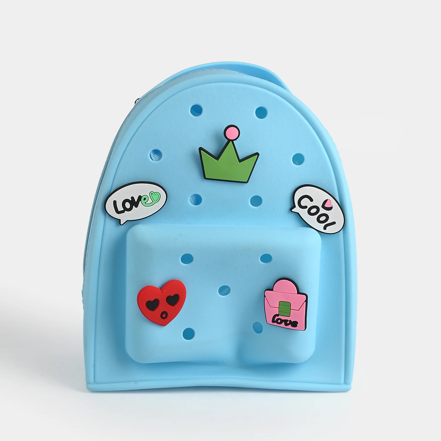 Kids' EVA Charm Silicone Backpack - Image 2