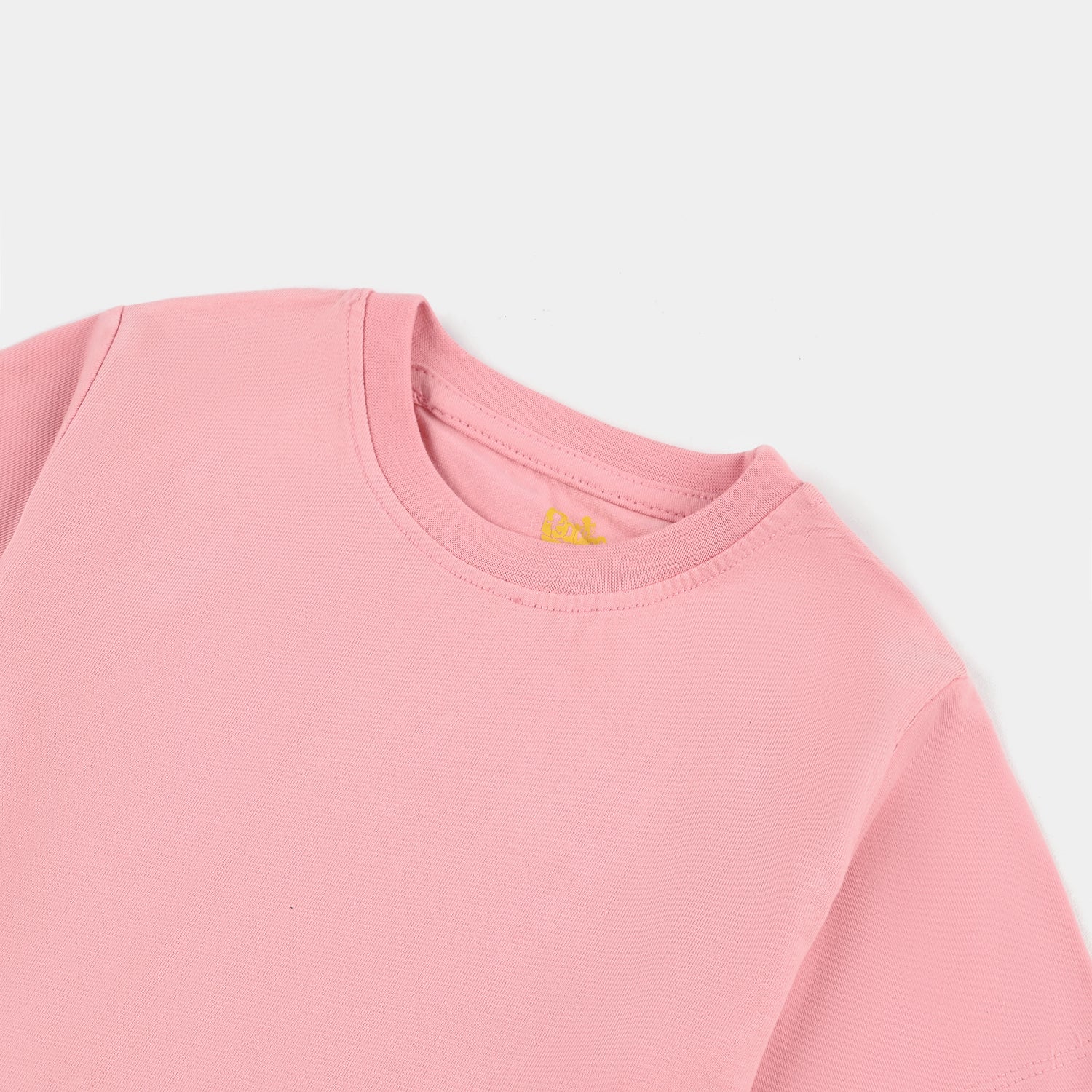 BASIC T-SHIRT CANDY PINK-C.Pink Lycra Jersey - Image 2