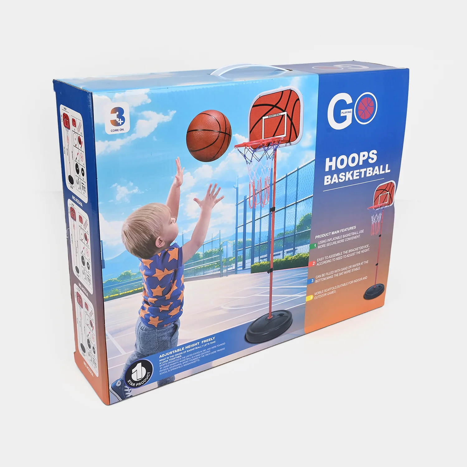 Basketball Hoop & Stand for Kids