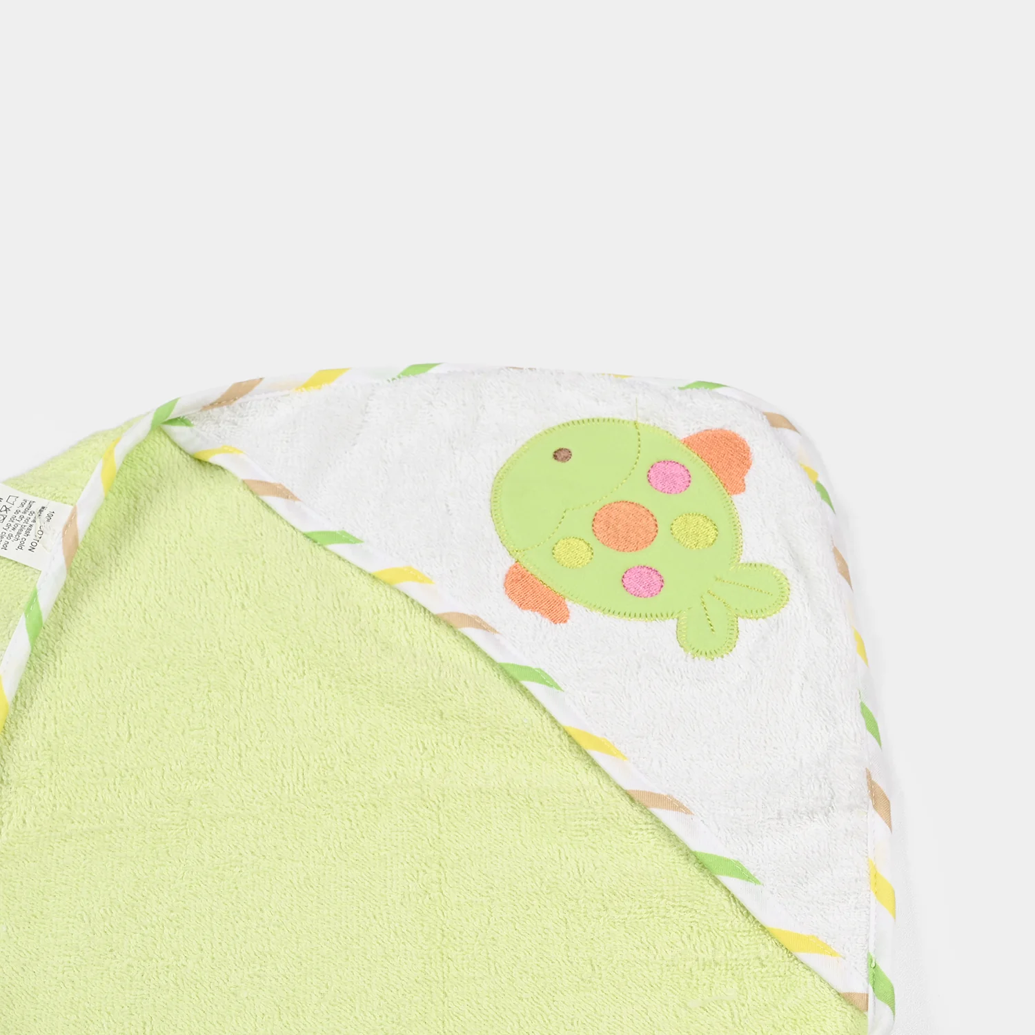 Baby Bath Towel + 4PCs Face Towel - Image 2