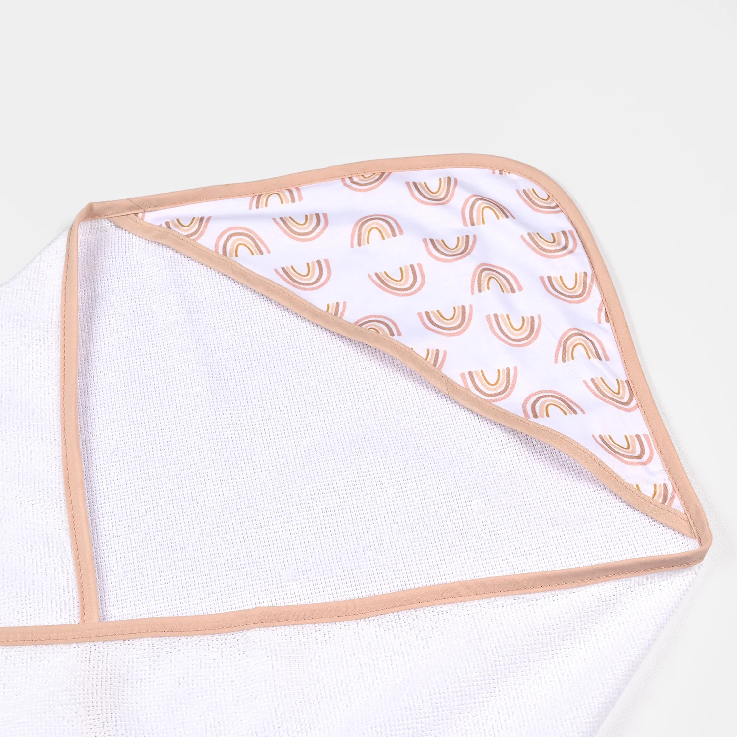 Baby Bath Towel + 4PCs Face Towel - Image 2