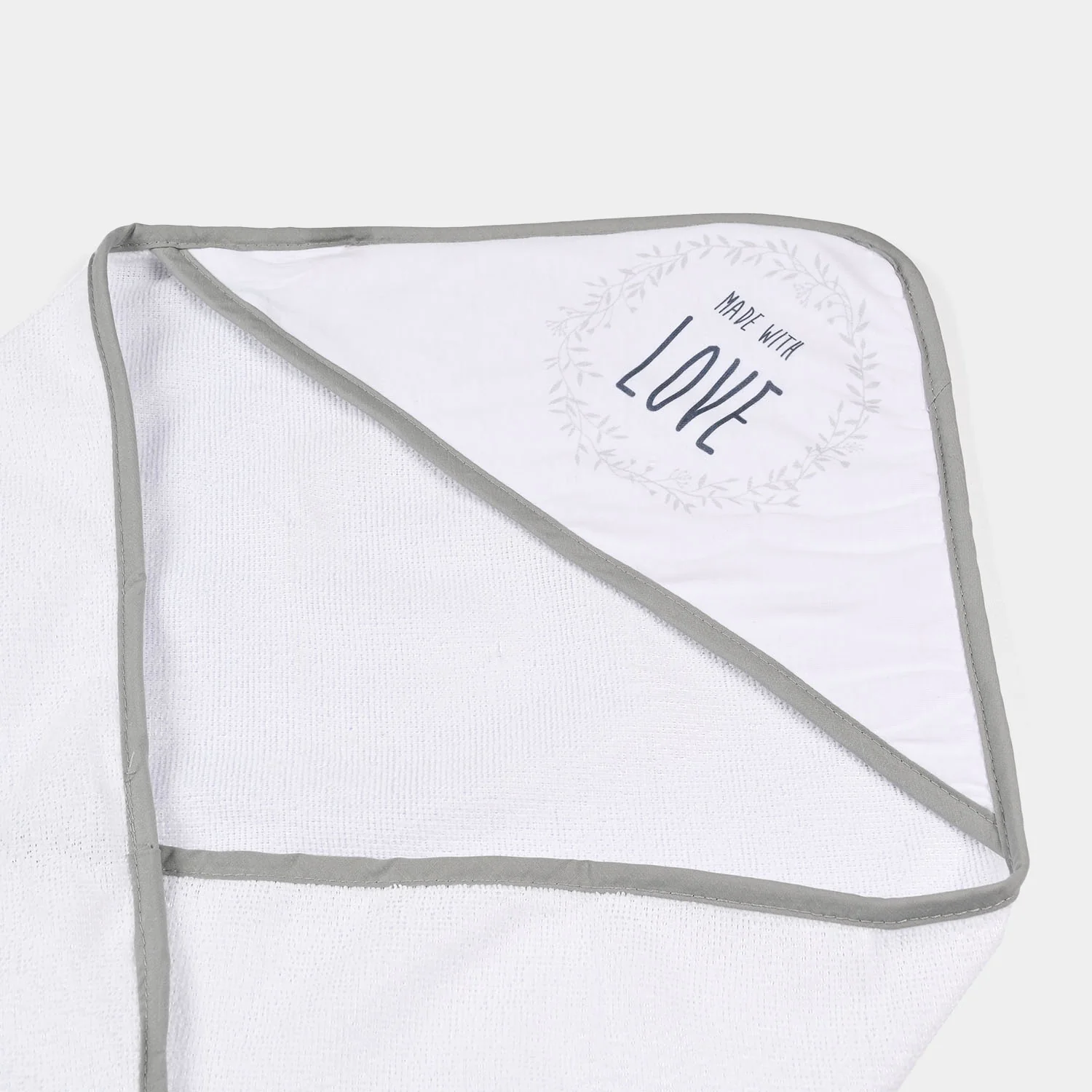 Baby Bath Towel + 4PCs Face Towel - Image 2