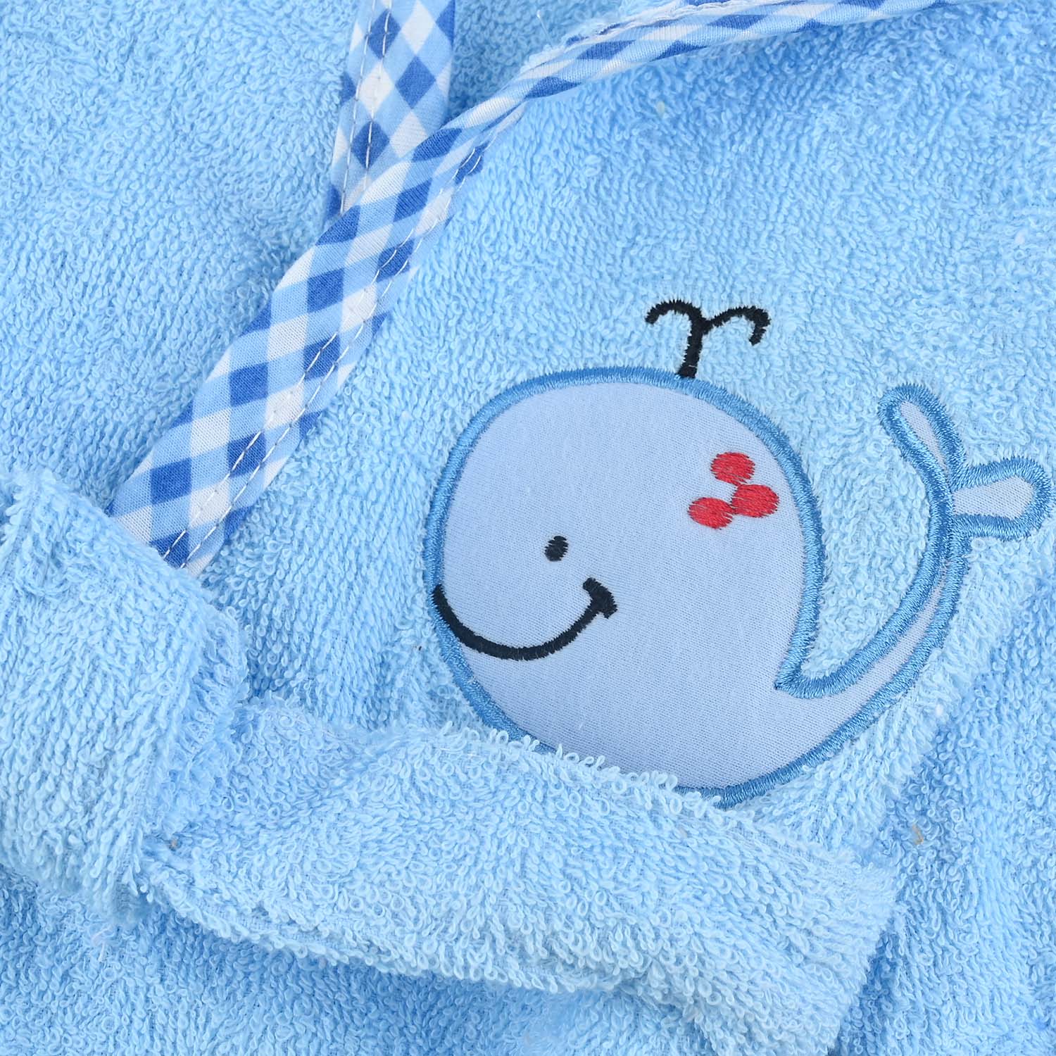 HOODED BABY BATH GOWN/BATH ROBE - Image 4