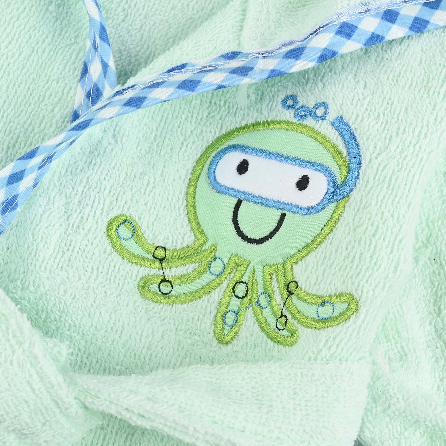 HOODED BABY BATH GOWN/BATH ROBE - Image 4