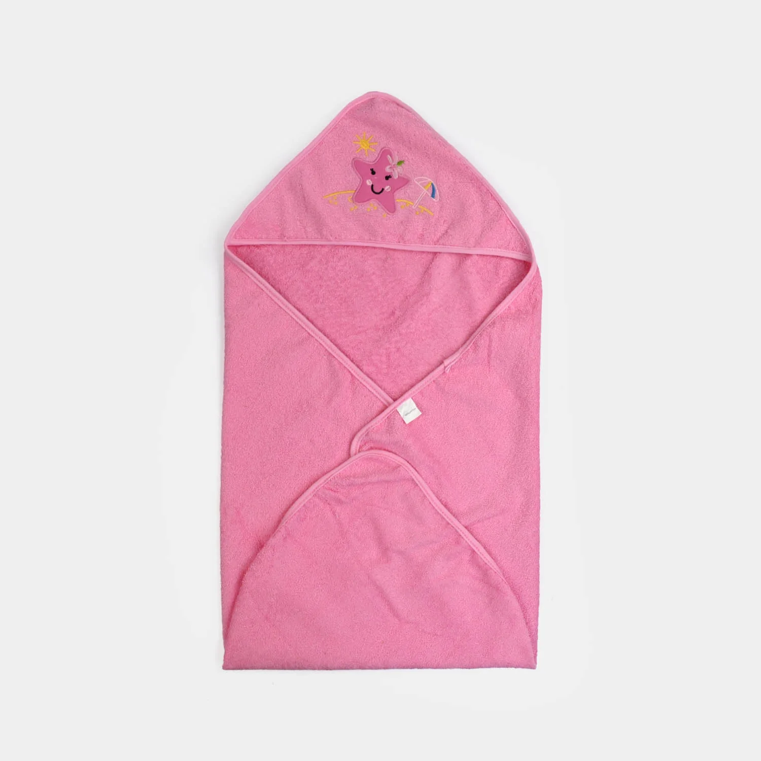 Hooded Baby Bath Towel With Face Washcloths | 0M+ - Image 5