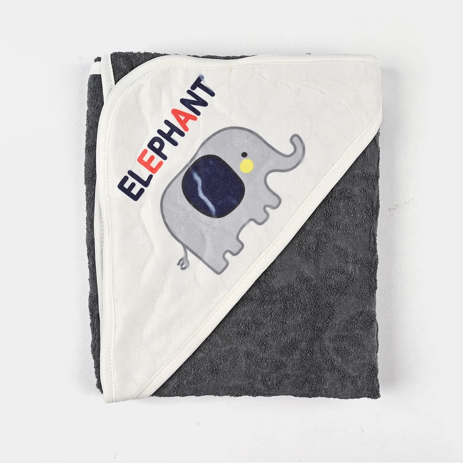 Bath Towel D.Grey Elephant - Image 3