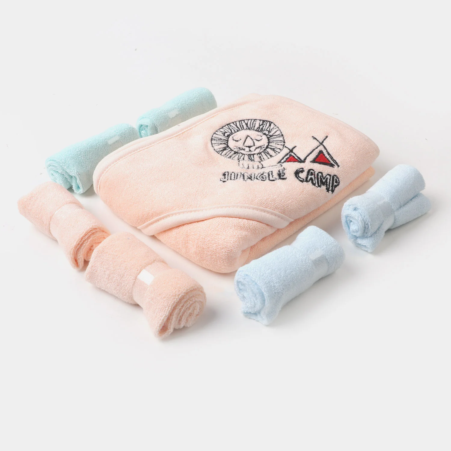 Bath Towel Jungle Camp - Peach