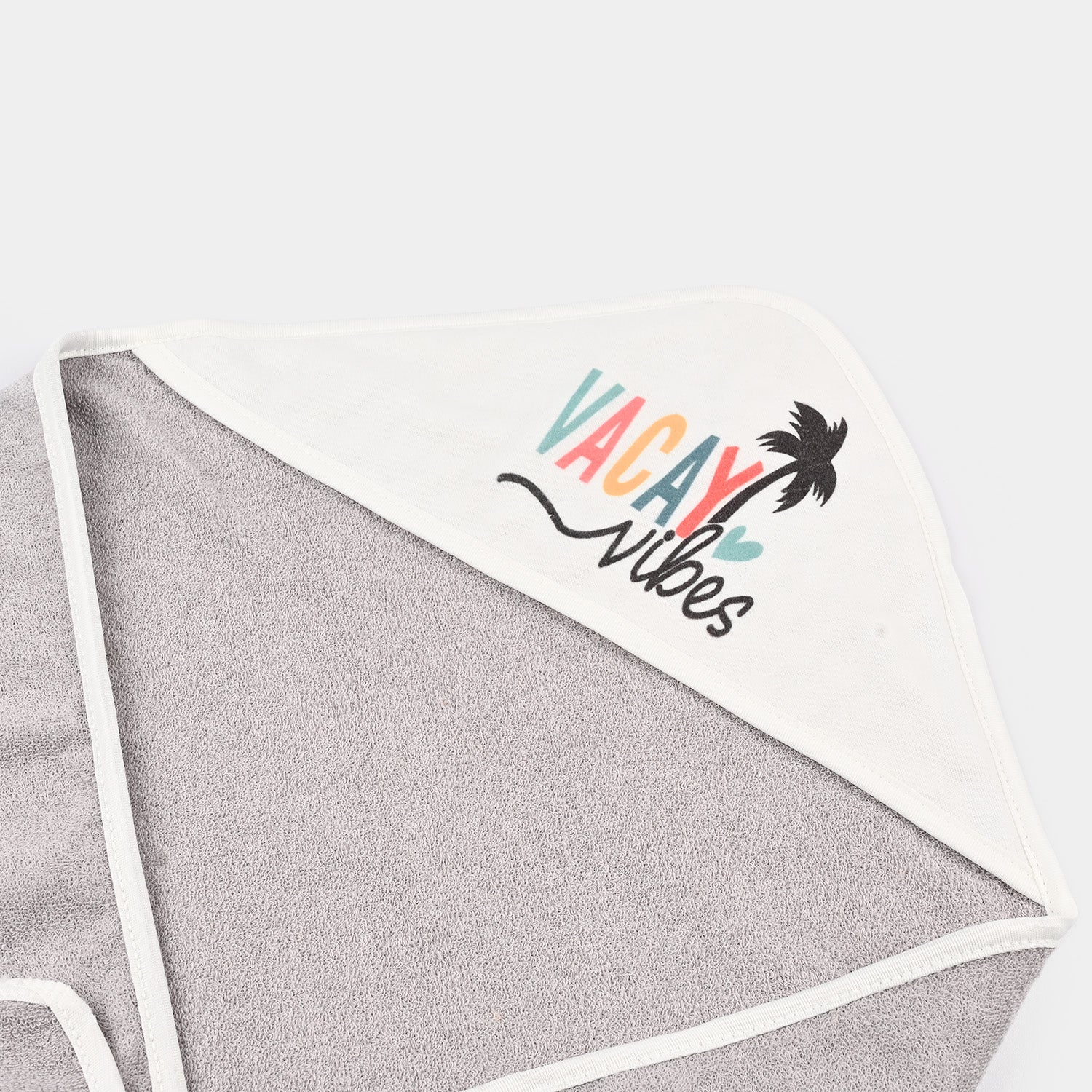 Bath Towel l.Grey Vacay Vibes - Image 2