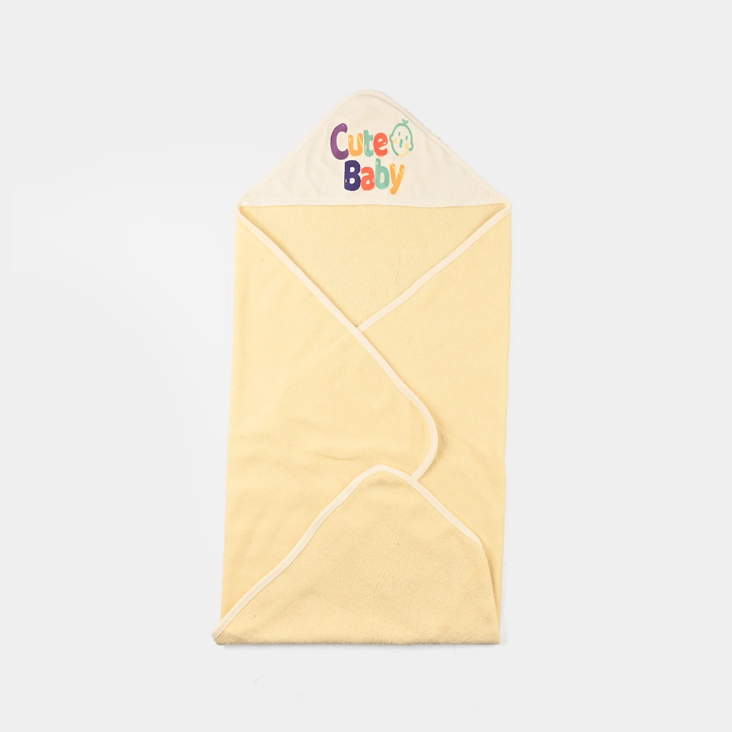 Bath Towel Yellow Cute Baby
