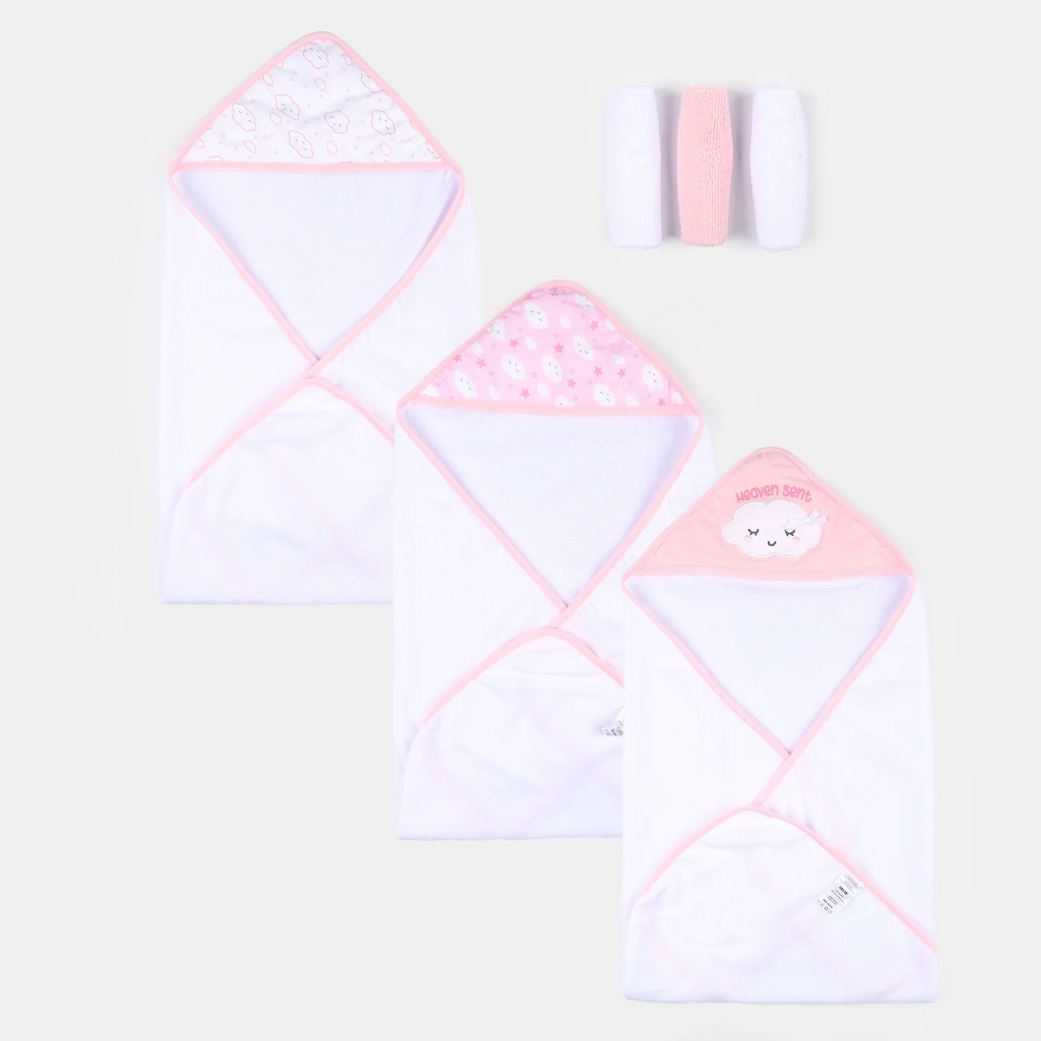 Bath Towels & Face Towels Pack of 6