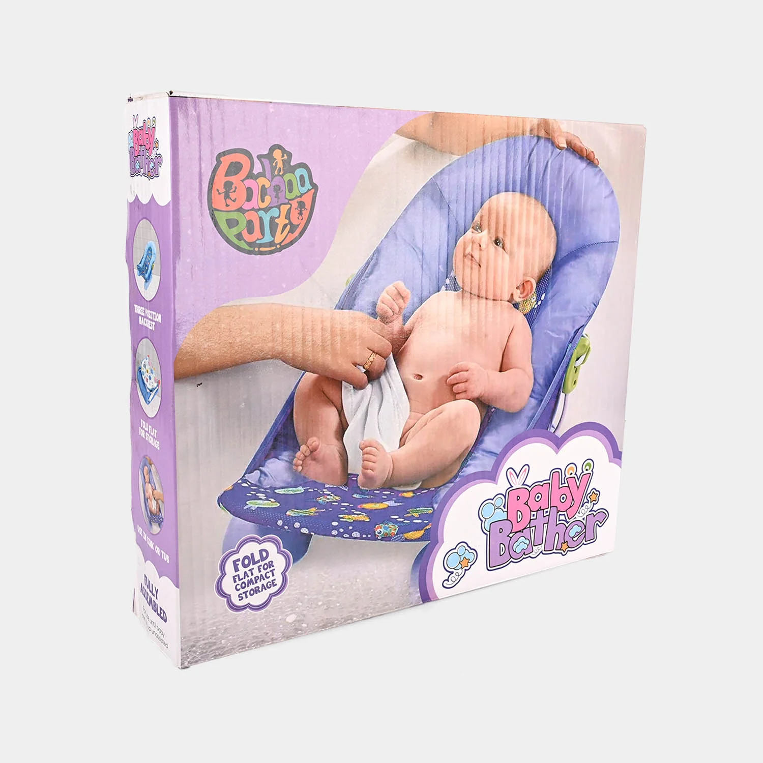 Baby Bather Foldable Infant Bath Seat - Image 3