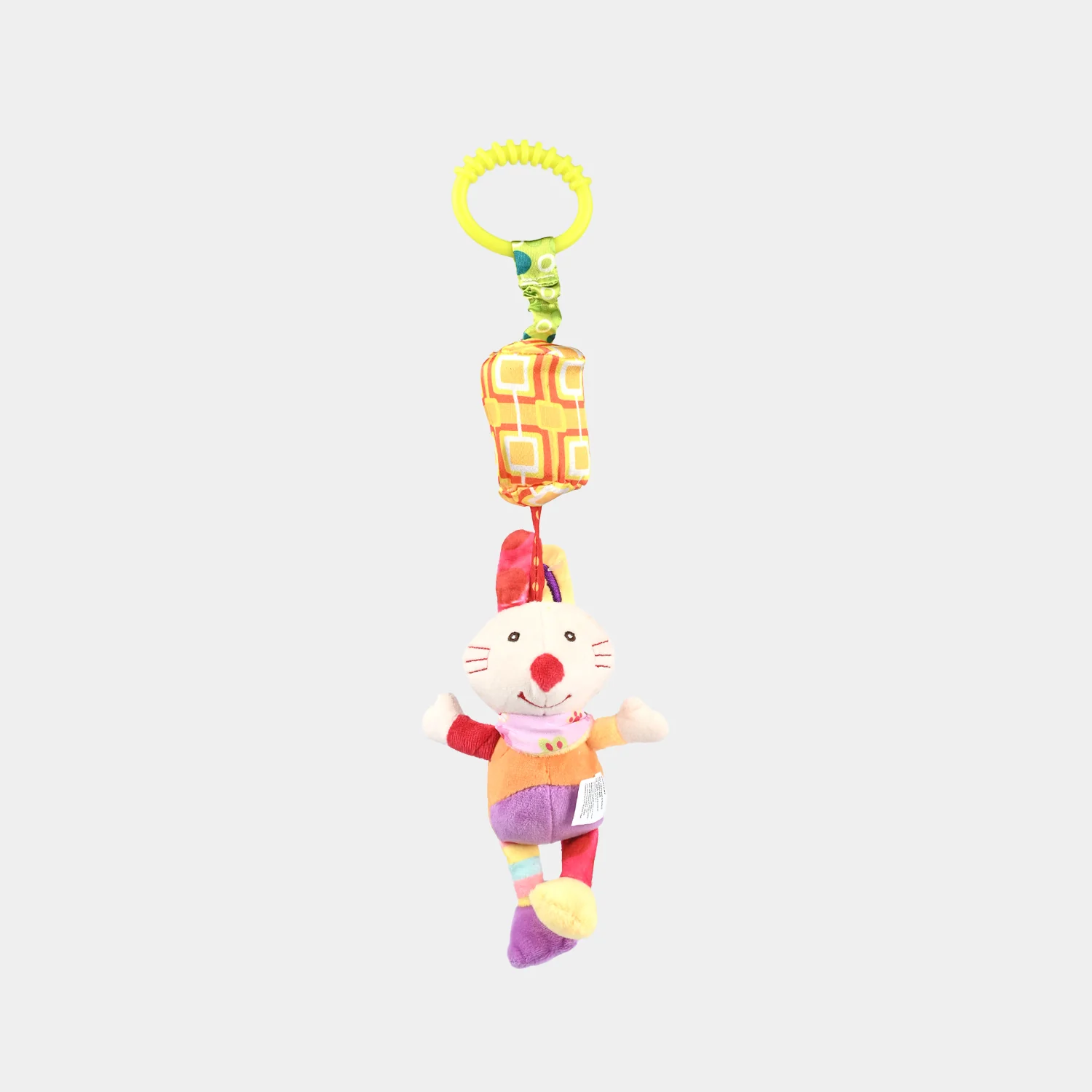 Hanging Plush Rattle Toy for Babies