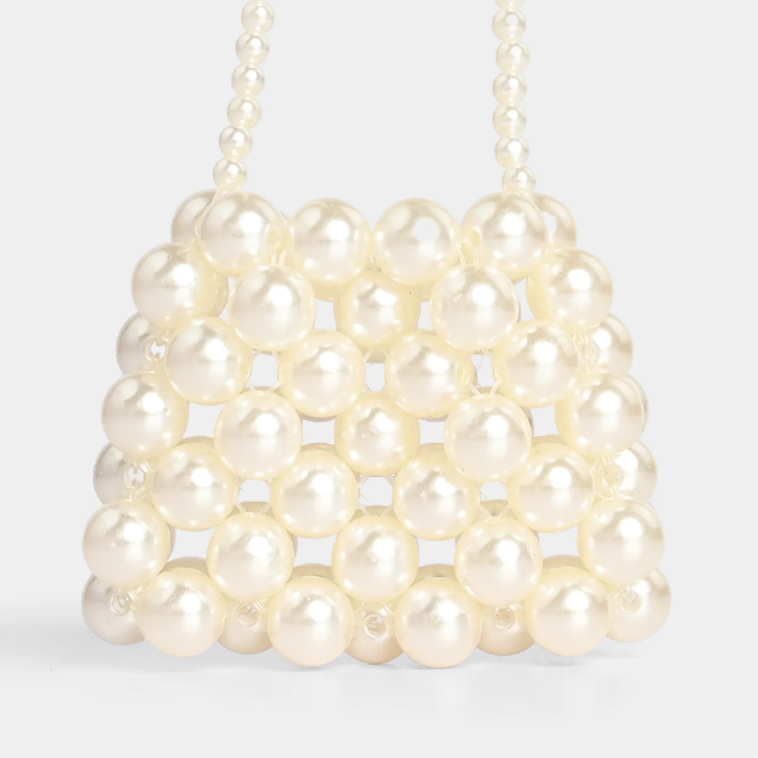 Beaded Cosmetic Shoulder Bag - Image 2