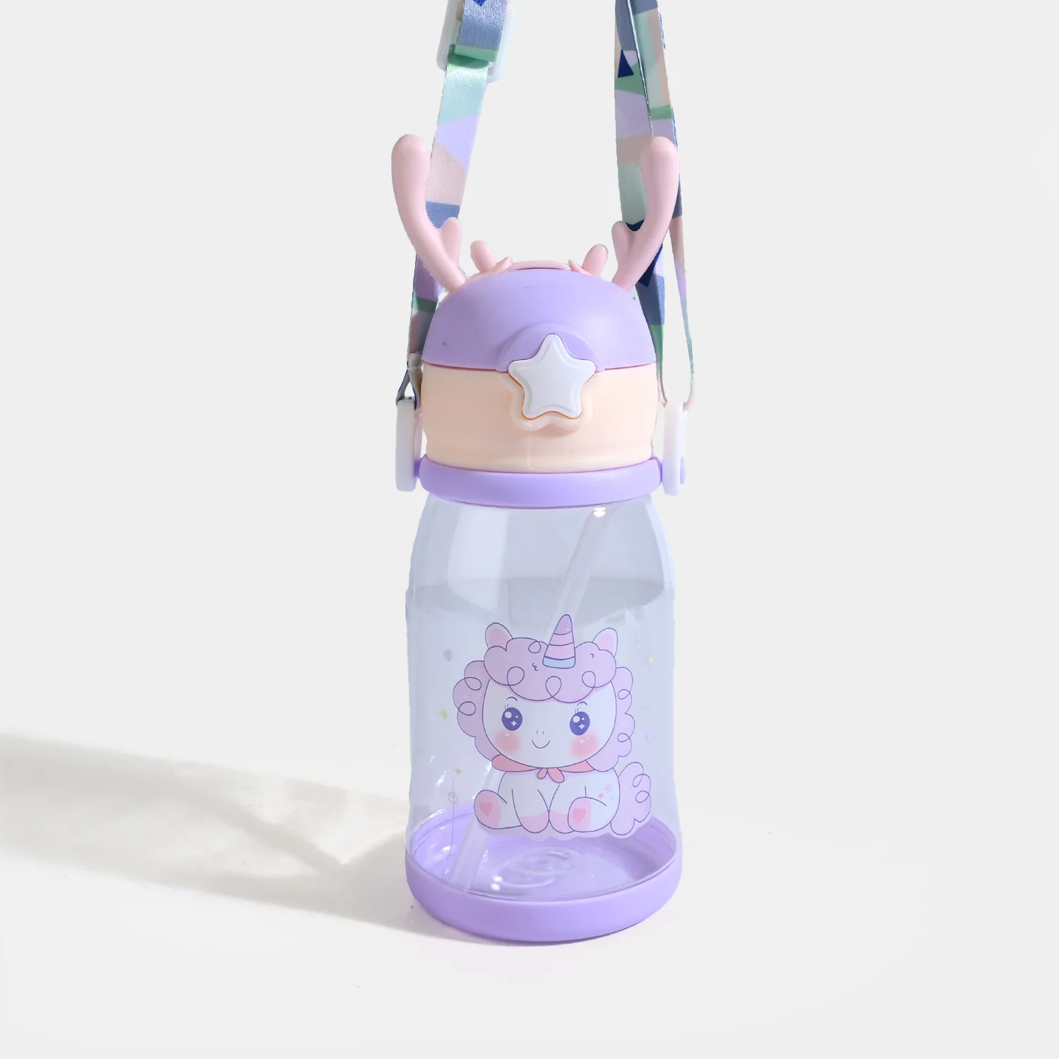 CHARACTER WATER BOTTLE/BEAKER | SH2684 - PURPLE - Image 3