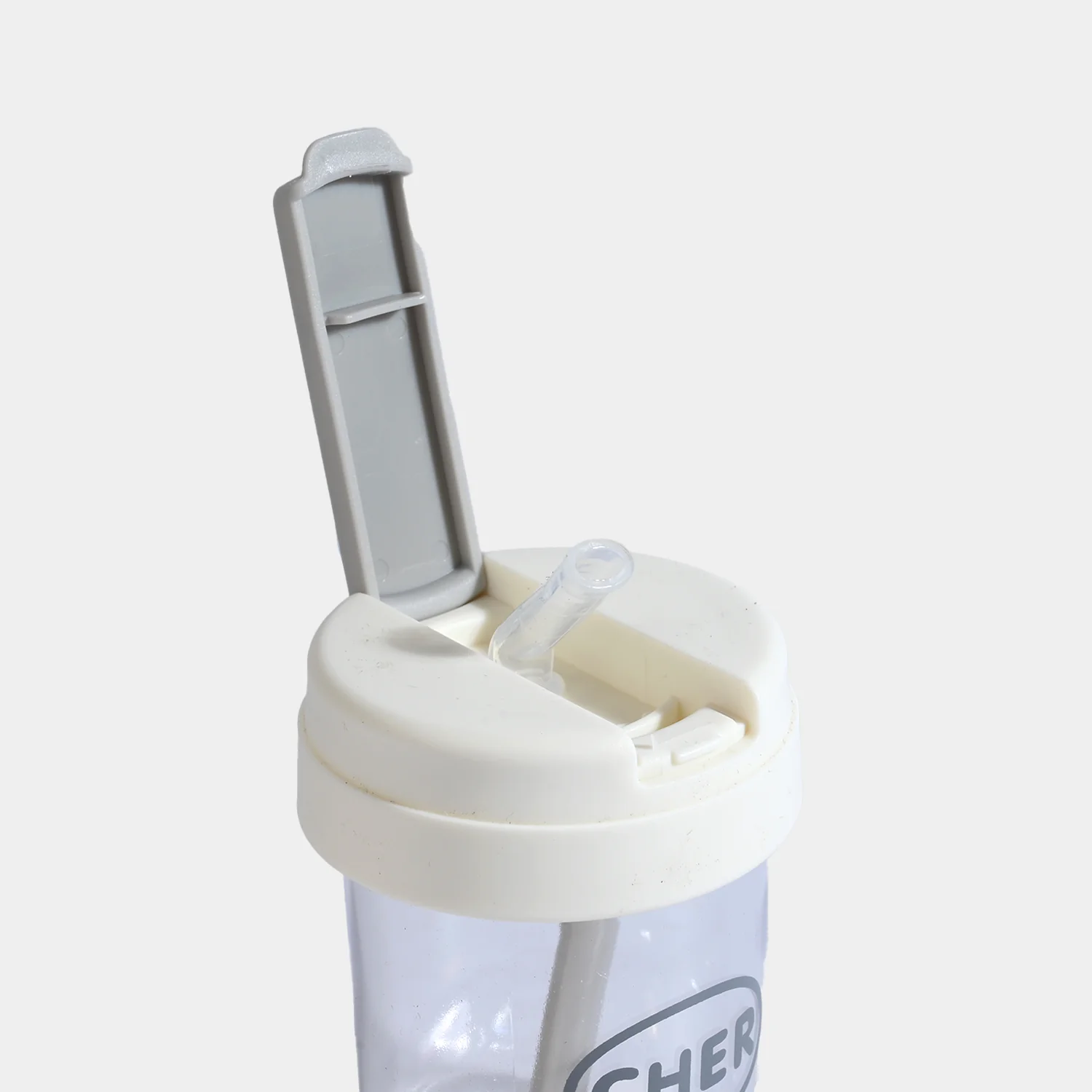 SPORTS WATER BOTTLE/BEAKER | SH2687 - WHITE - Image 2