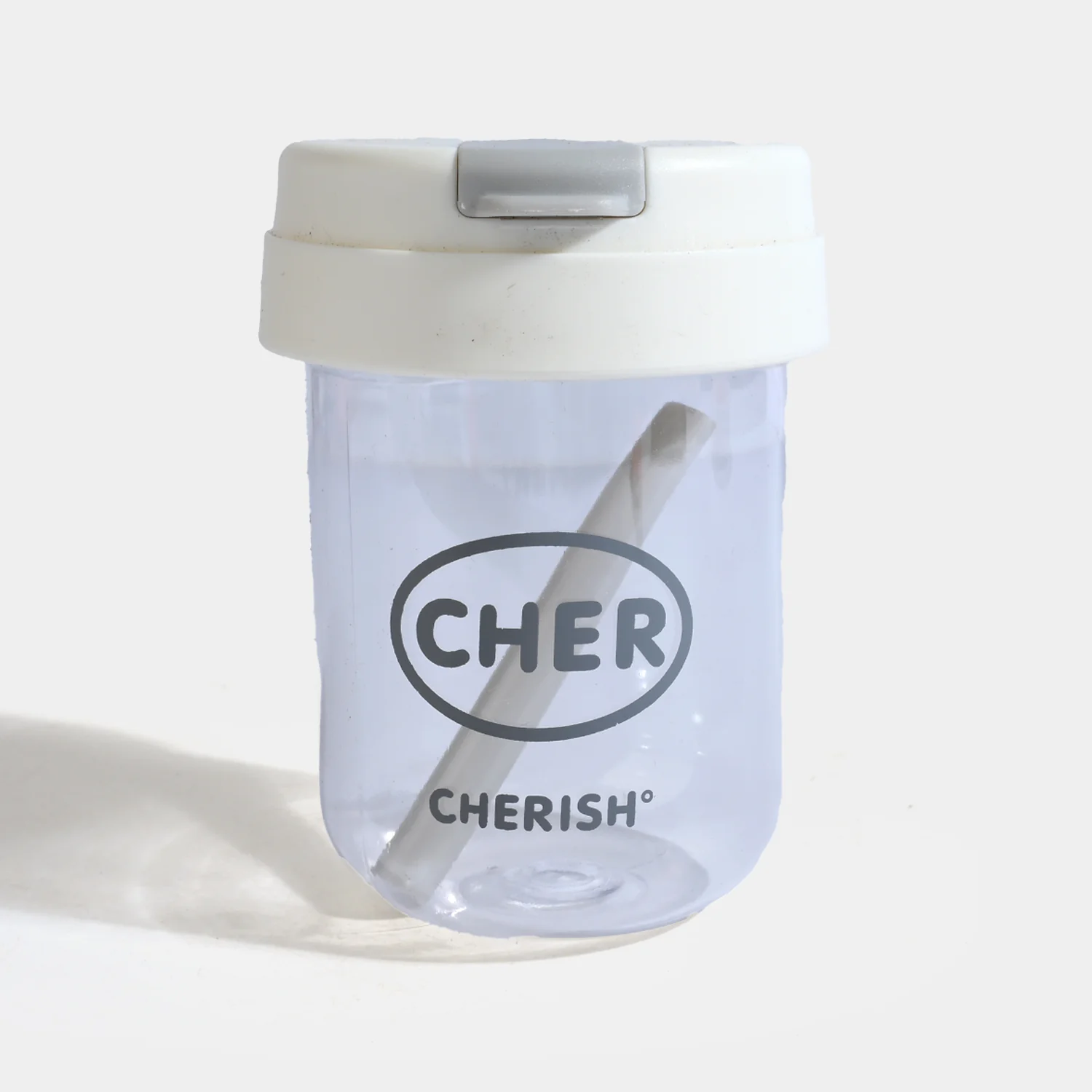 SPORTS WATER BOTTLE/BEAKER | SH2687 - WHITE - Image 3