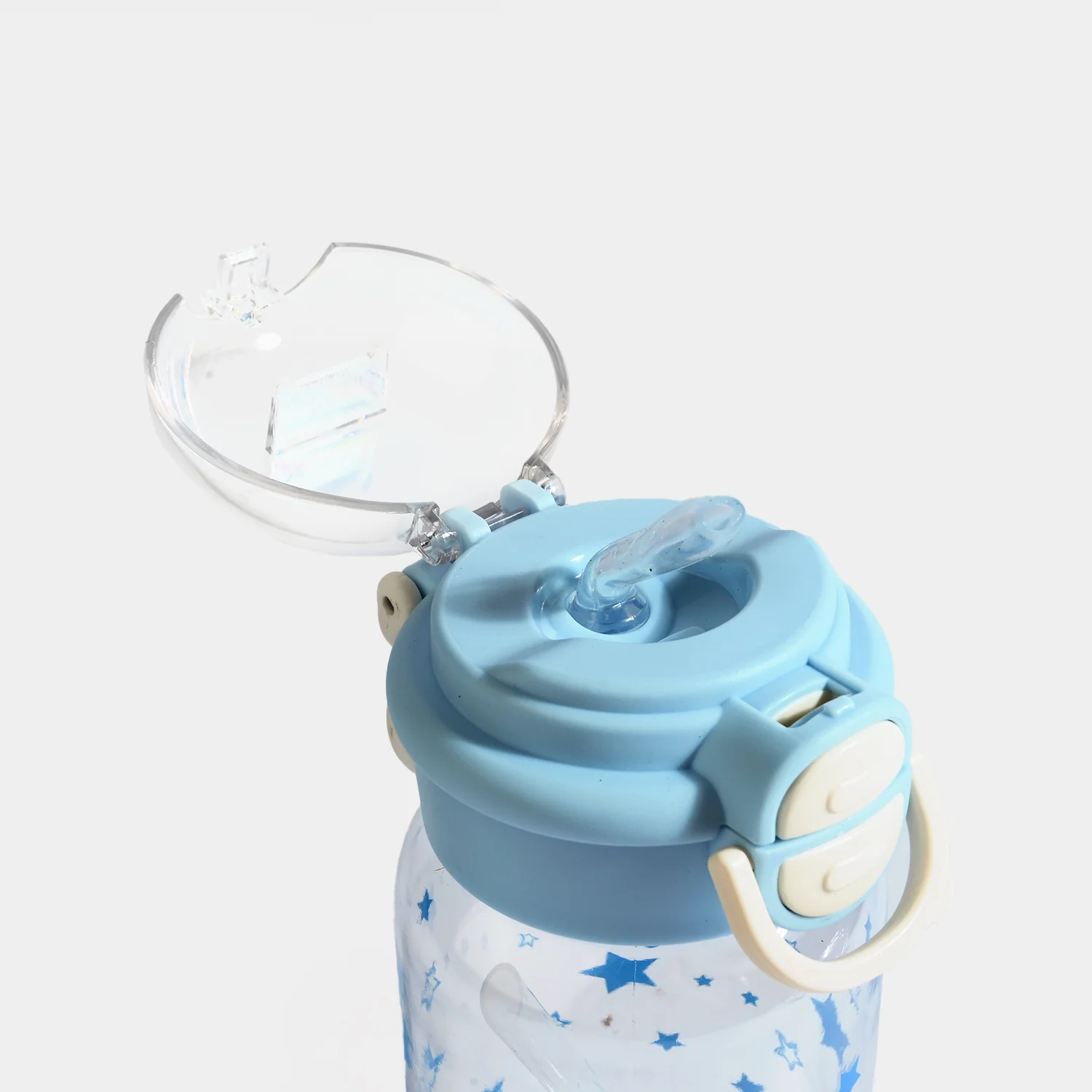 KIDS PLASTIC WATER BOTTLE/BEAKER | SH2697 - BLUE - Image 2
