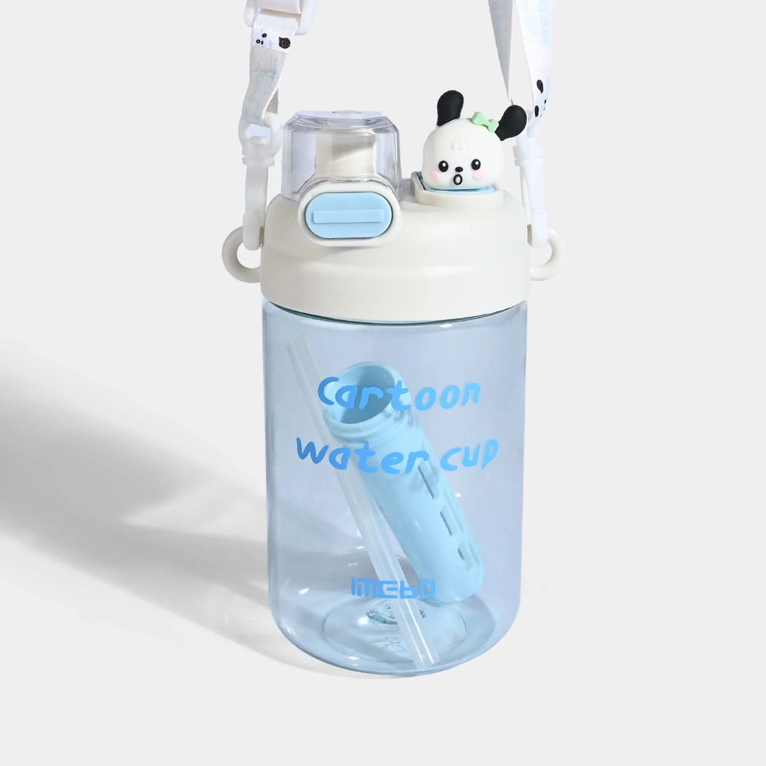 CARTOON THEMED KIDS WATER BOTTLE/BEAKER | SH2897 BLUE - Image 3