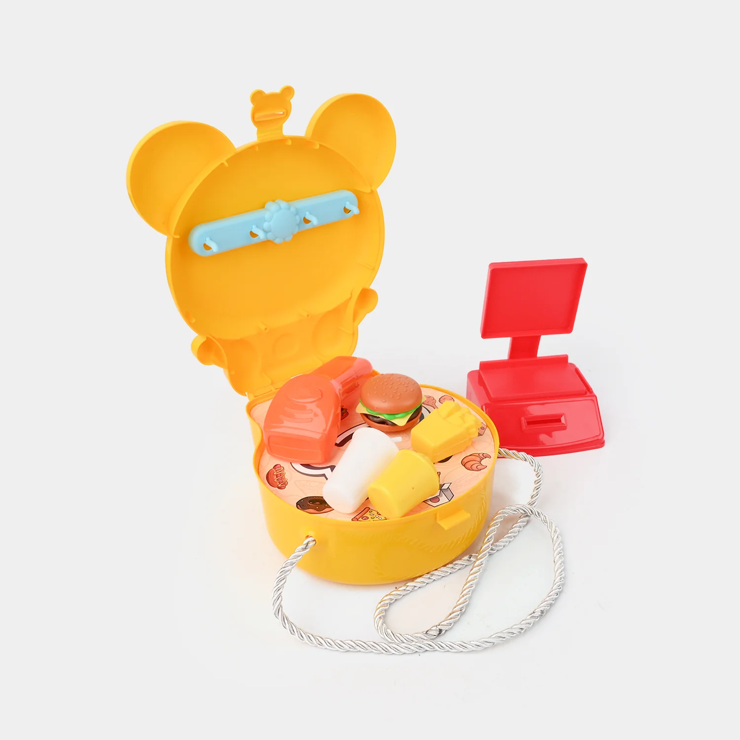 Kids Mini Burger Shop Game Toy Set