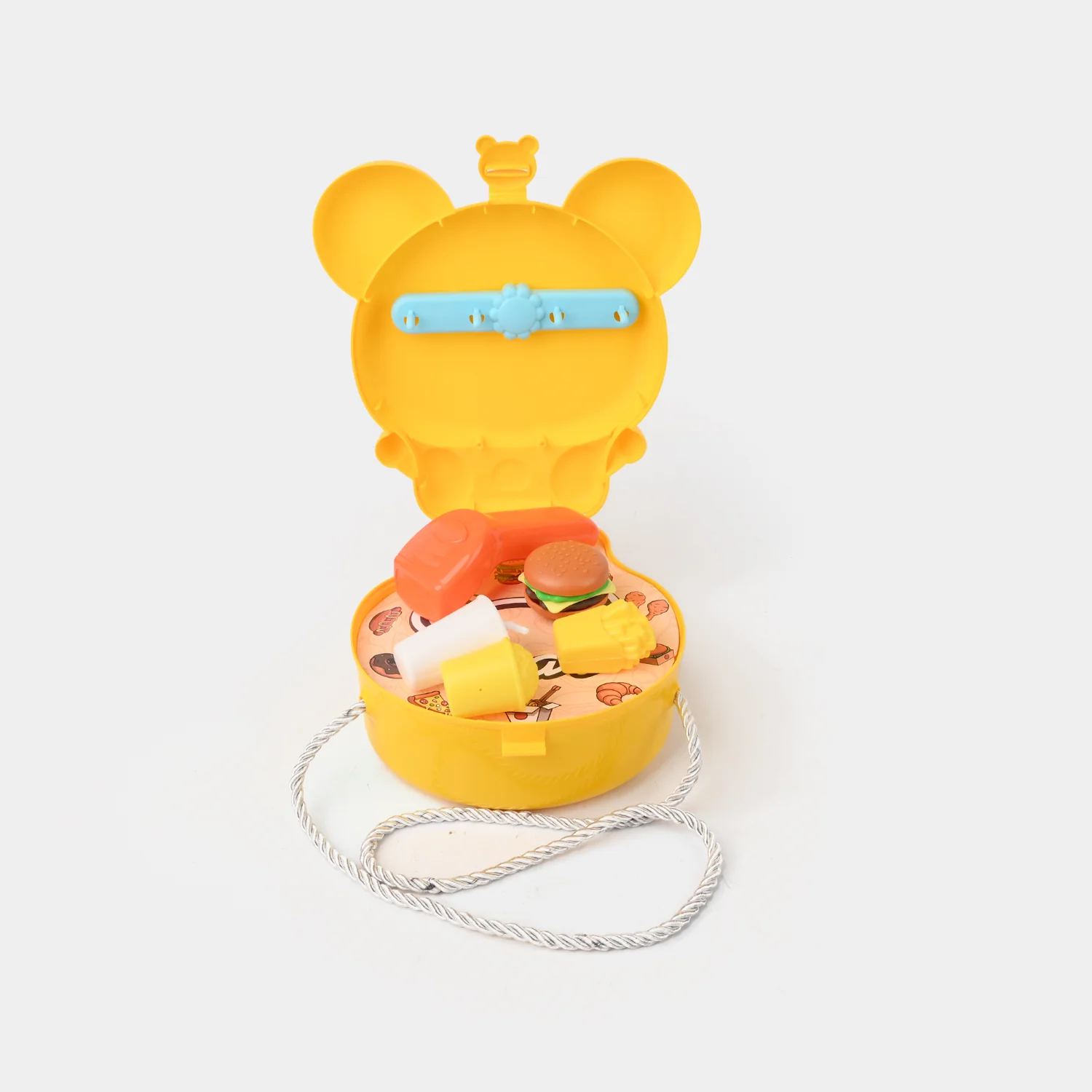 Kids Mini Burger Shop Game Toy Set - Image 4